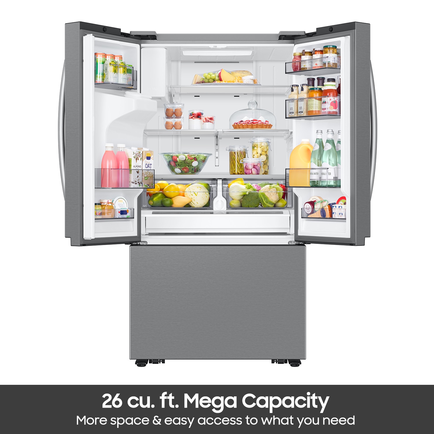 Samsung RF70F27SER French-Door-Refrigerators - View #5