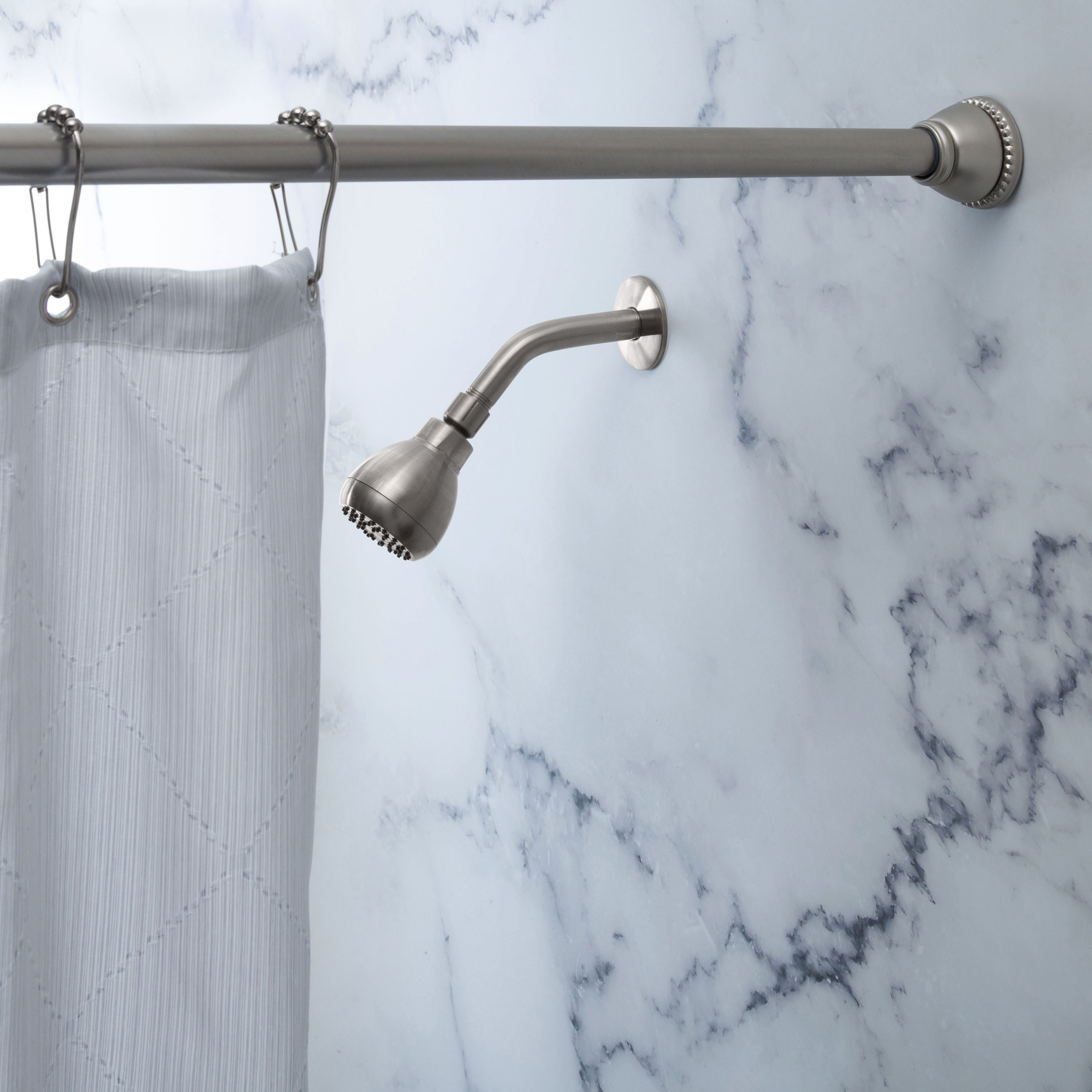 Bath Bliss 5883-SAT Shower-Rods - View #6