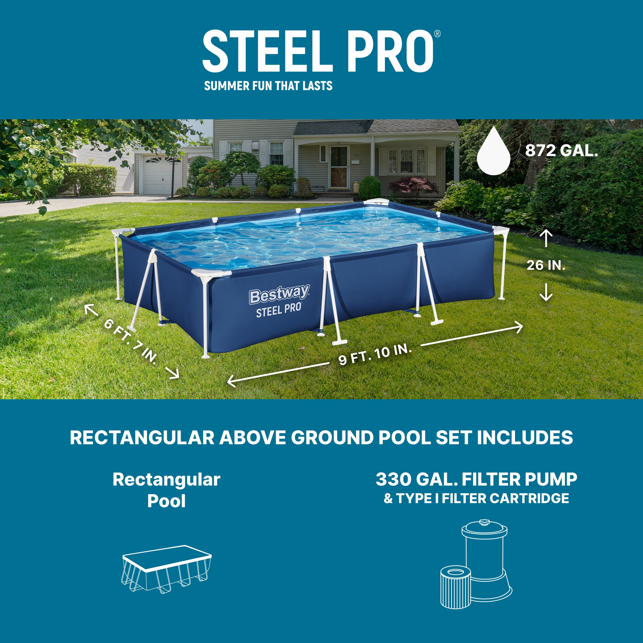 Bestway 88447 Above-Ground-Pools - View #2