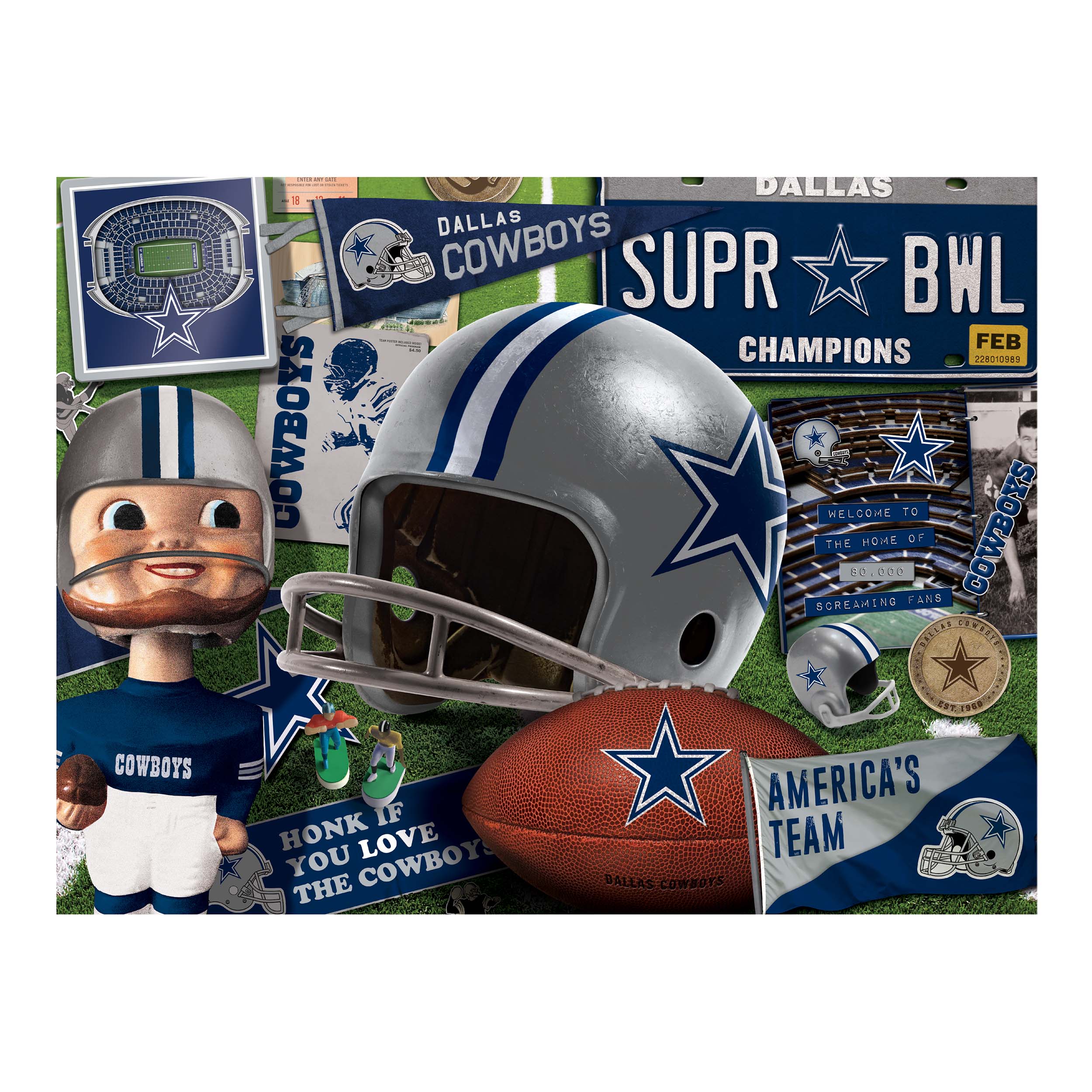 Dallas Cowboys Love Face Mask