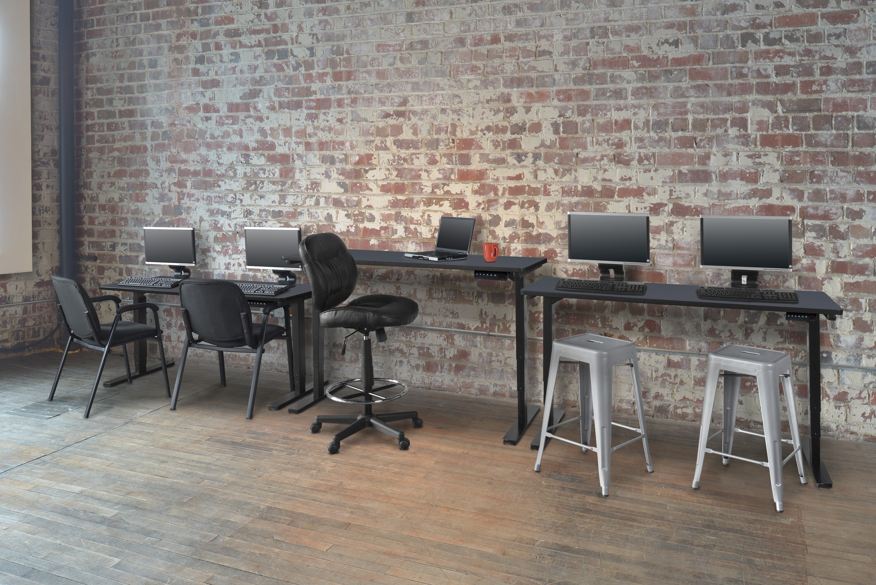 Regency HAD7224GYBK desks - View #6