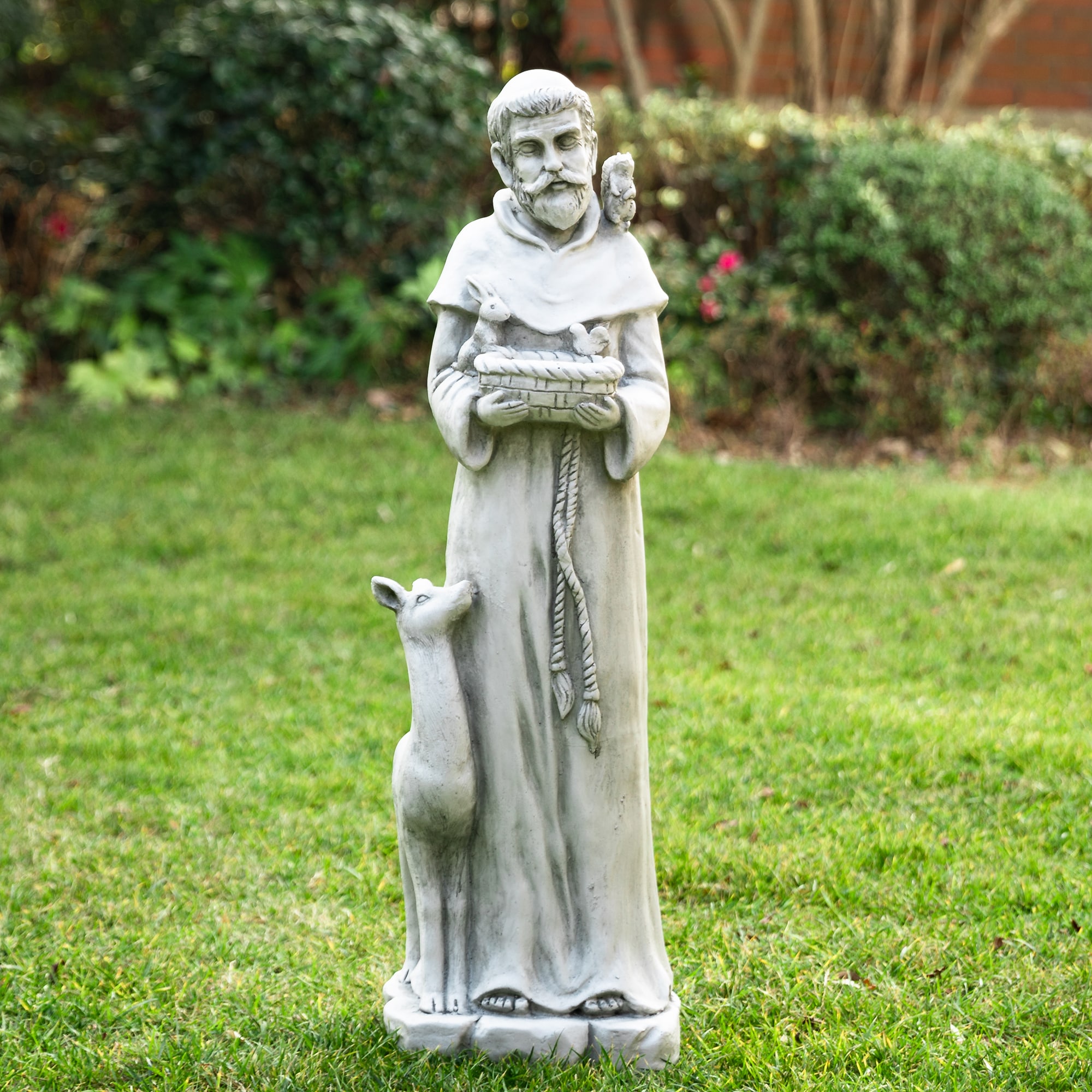 Glitzhome 2025400026 Garden-Statue - View #3