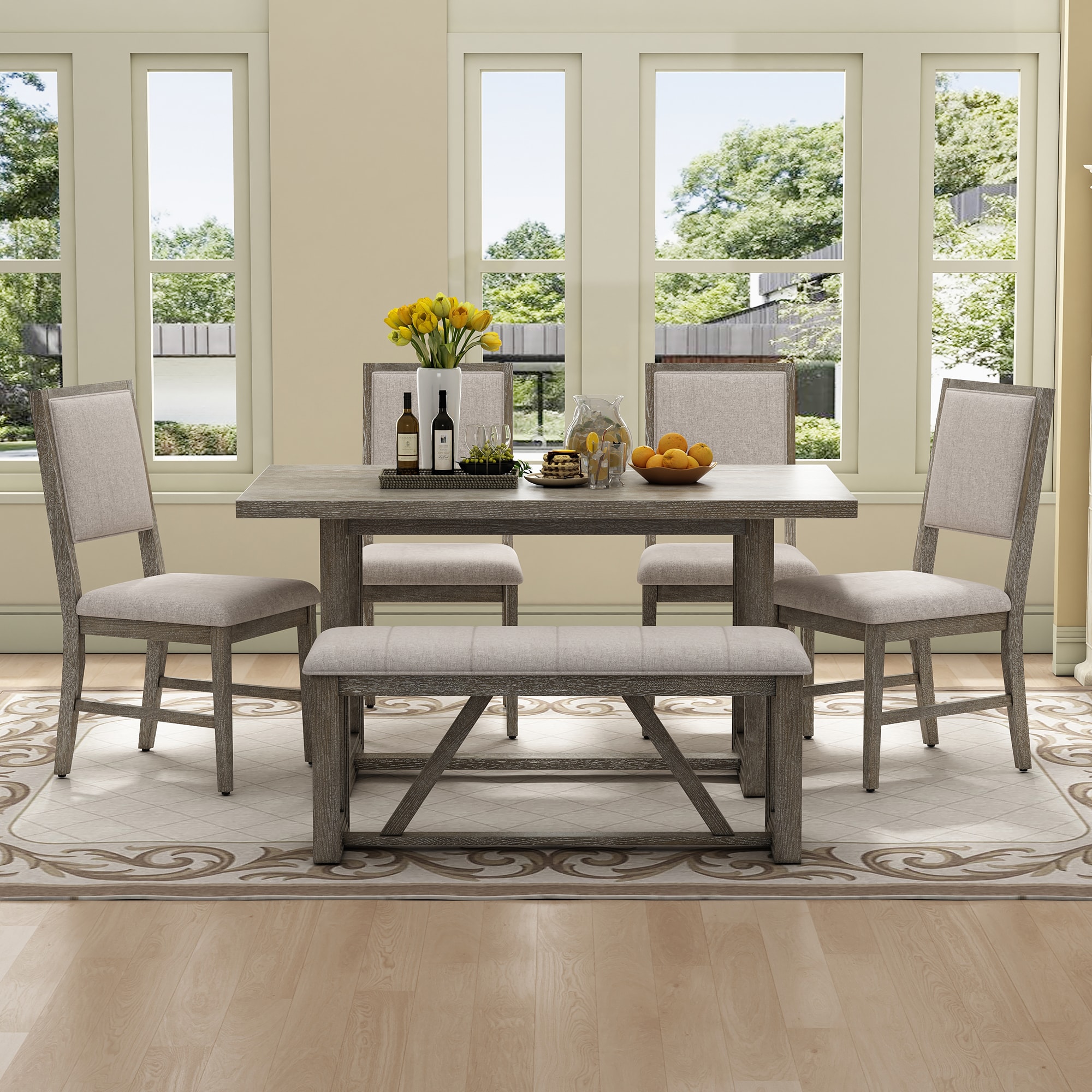 SINOFURN SYA330164GY Dining-Sets - View #14
