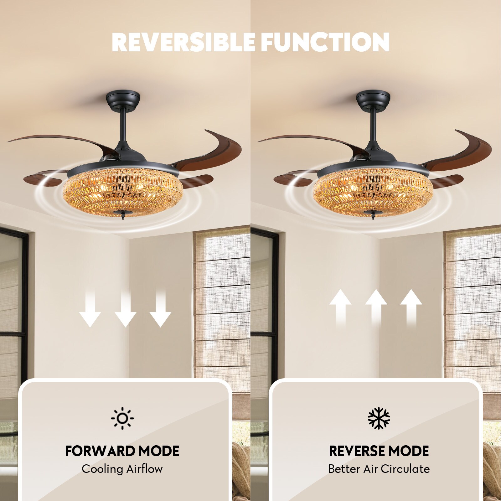 Liwidu LOWS1316-48B Ceiling-Fans - View #8
