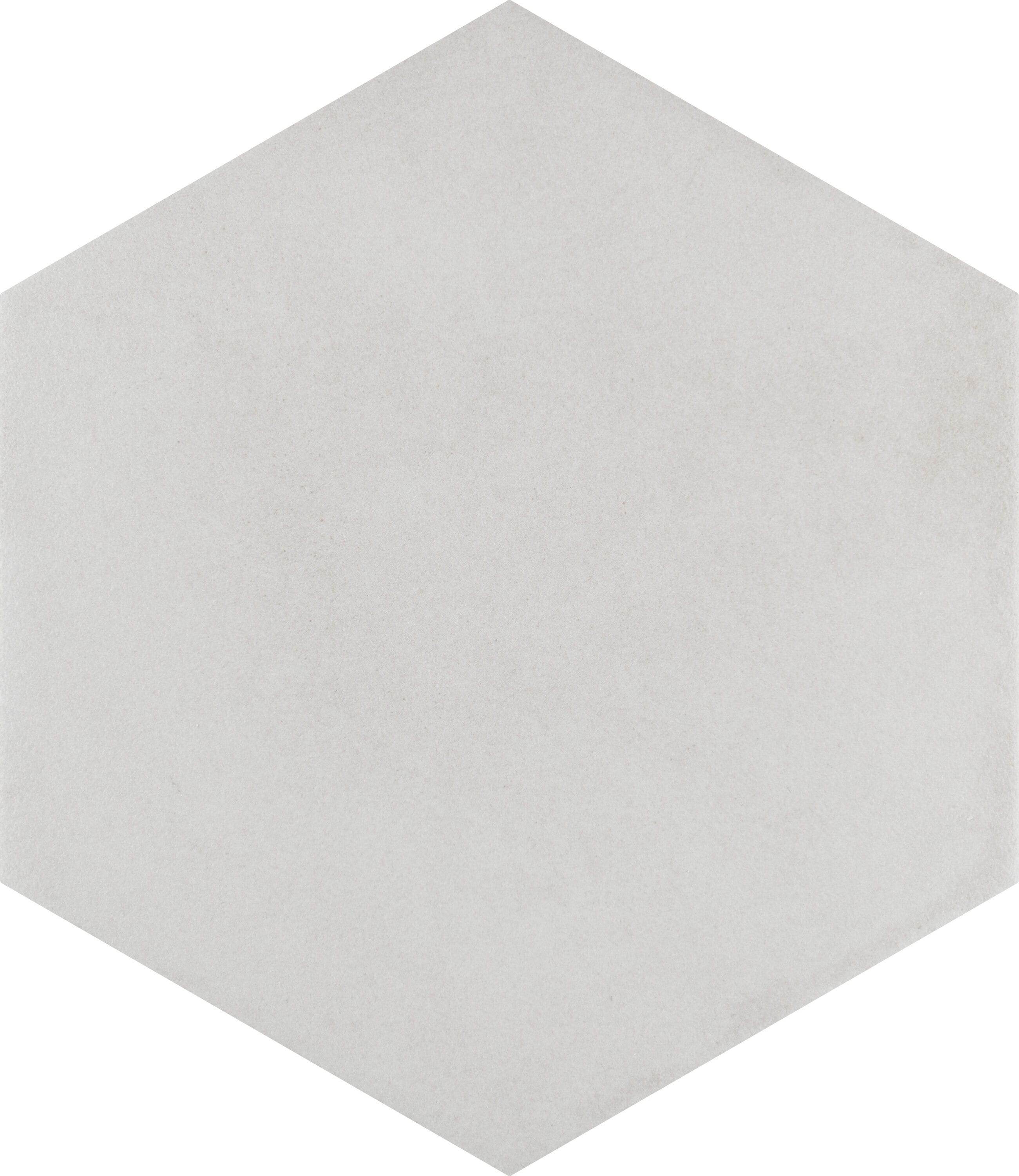 Affinity Tile FMAT9BN Matter Bone 8-in x 9-in Multi-finish Porcelain Stone Look Hexagon Floor and Wall Tile (3.8-sq. ft/ Carton)