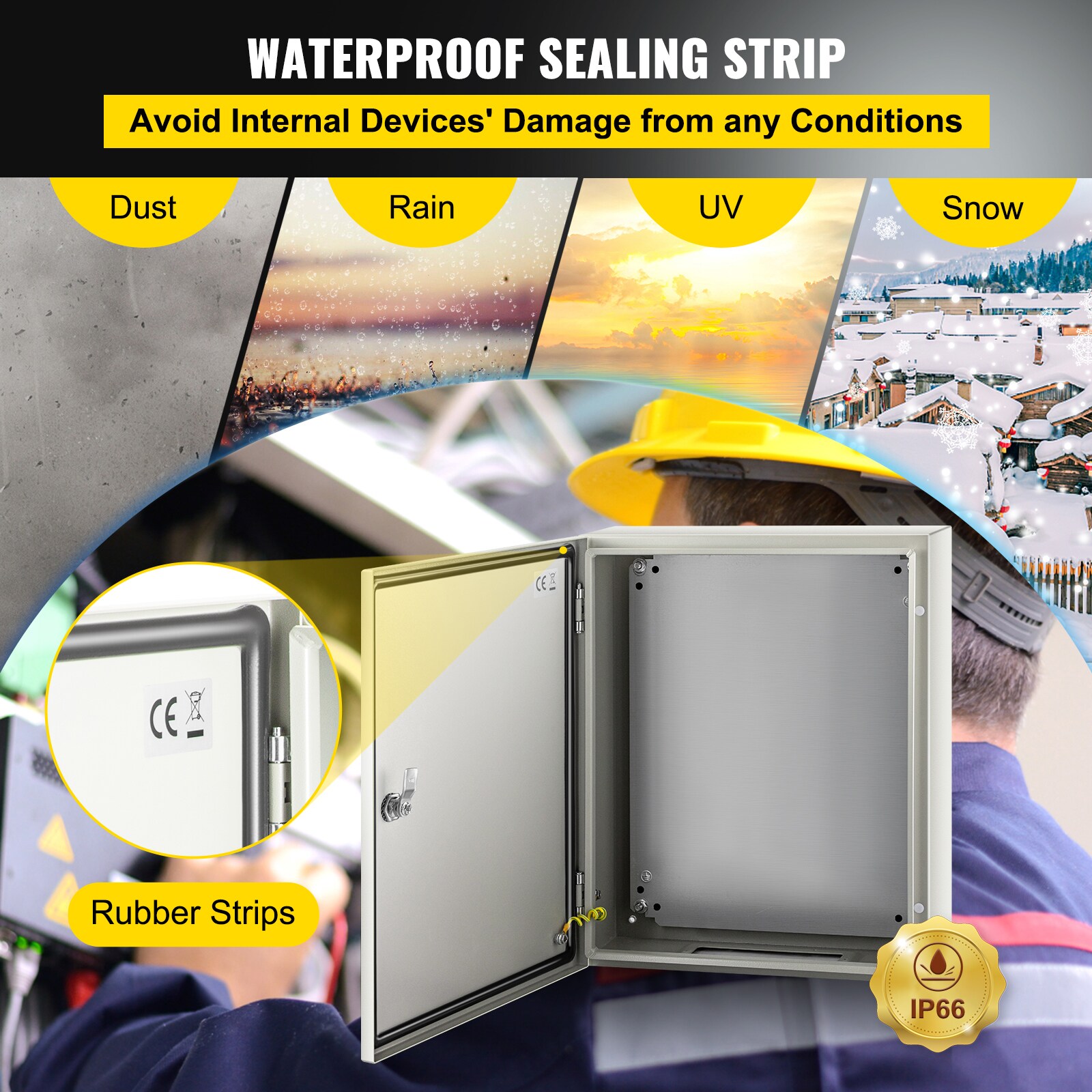 VEVOR SCDQXJSTCFS500222V0 Electrical-Box - View #4