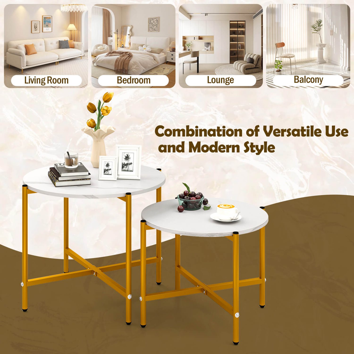 Costway CSHY003910 Coffee-Tables - View #9