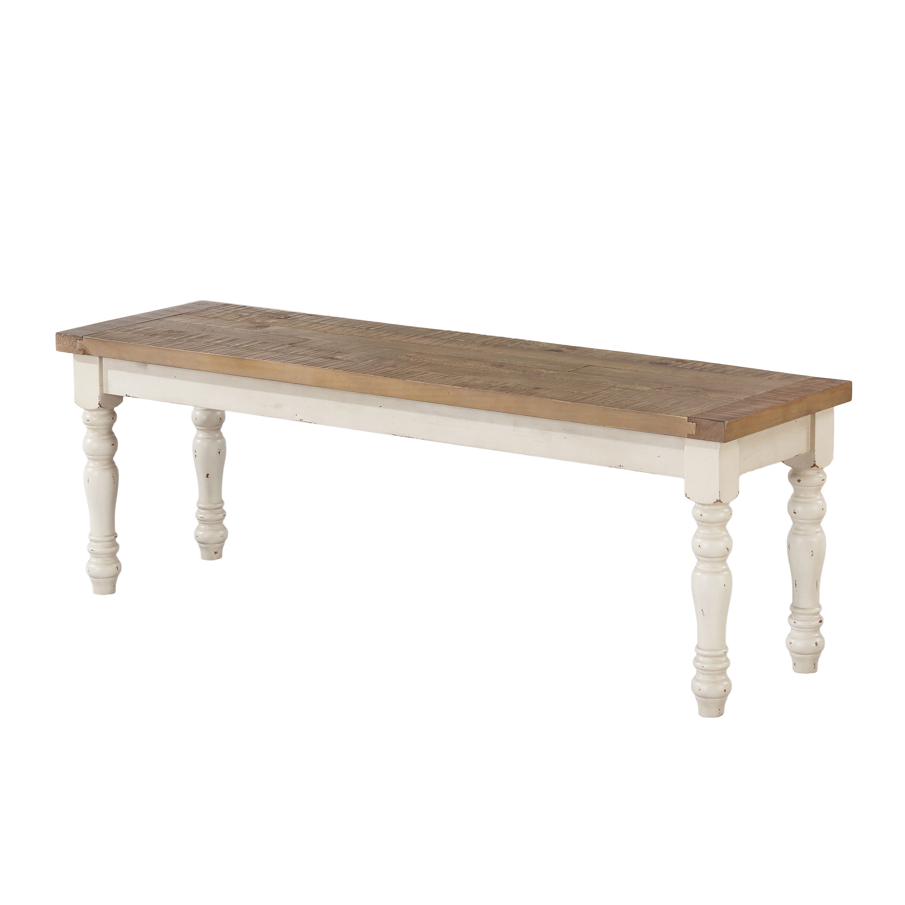 Roundhill Furniture CB1954 Dining-Benches - View #2