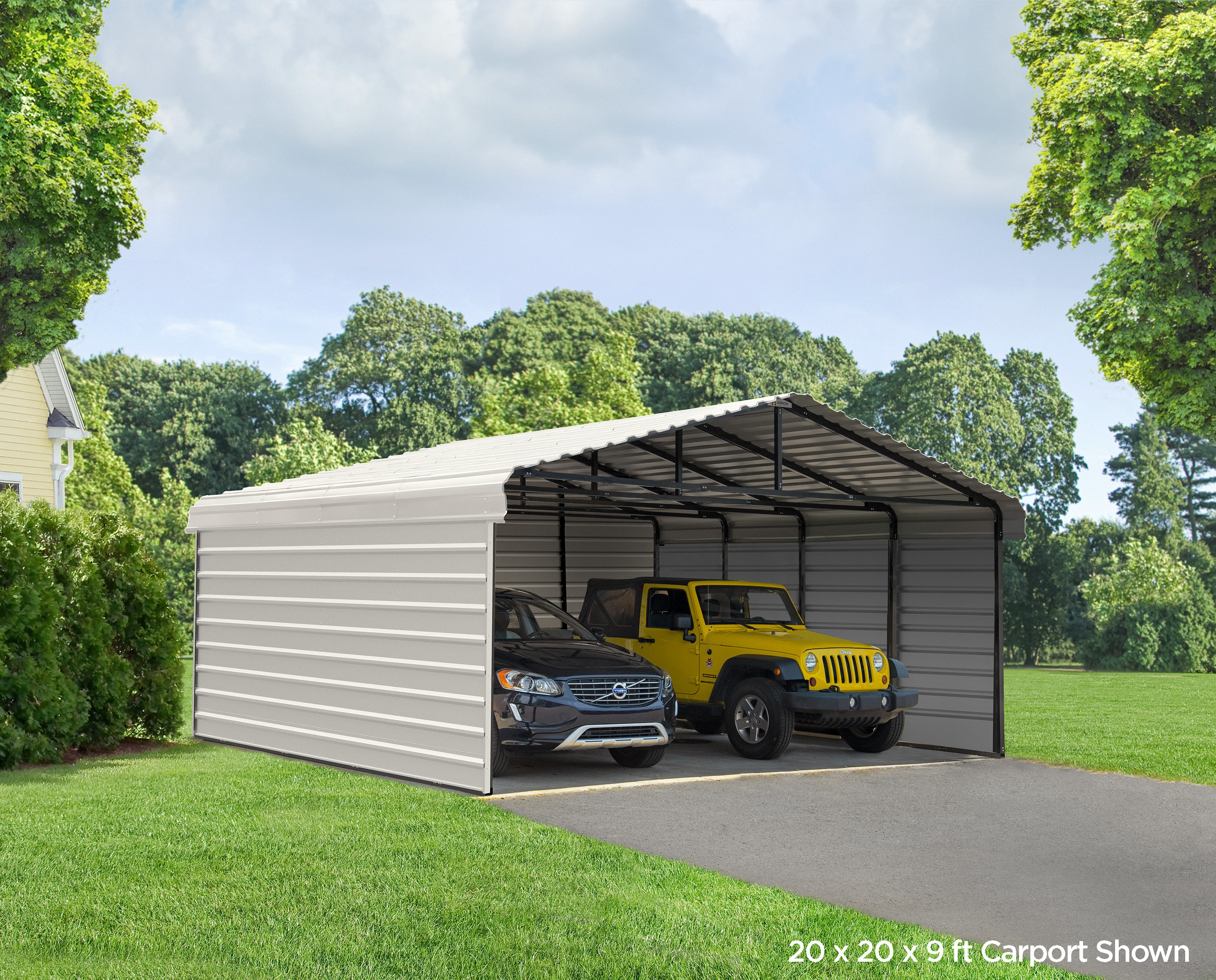 Arrow CPH202907ECL3 Carport-Covers - View #2