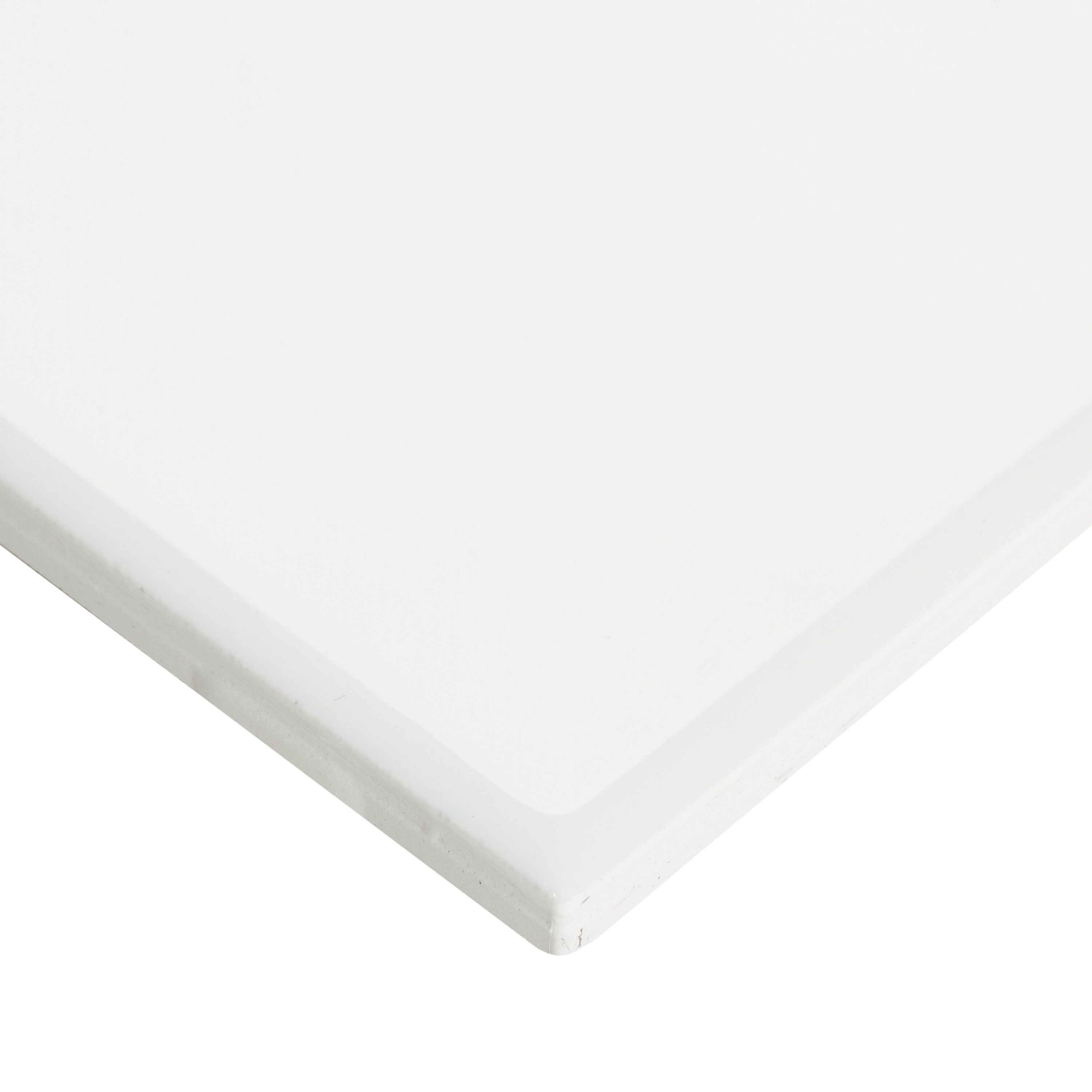 American Olean Color Ways Ice White Gloss 4-in x 4-in Glossy Ceramic ...