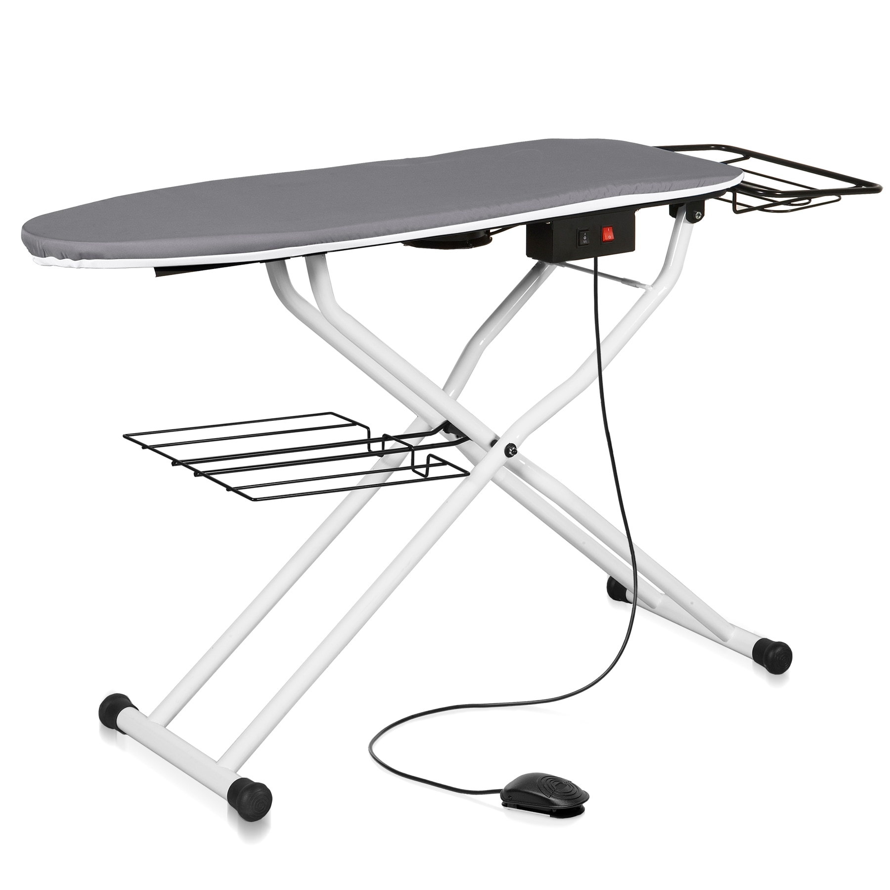 Reliable Gray Freestanding Folding Ironing Board (59-in x 19-in x 38-in) in  the Ironing Boards, Covers & Accessories department at