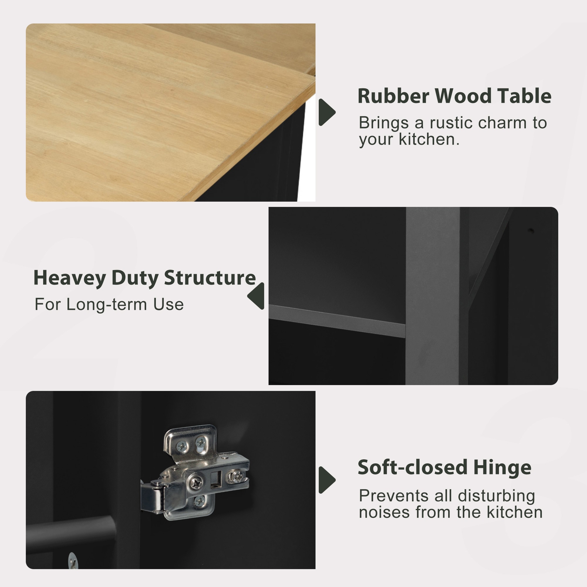 SINOFURN SYB260069BK Kitchen-Furniture - View #11