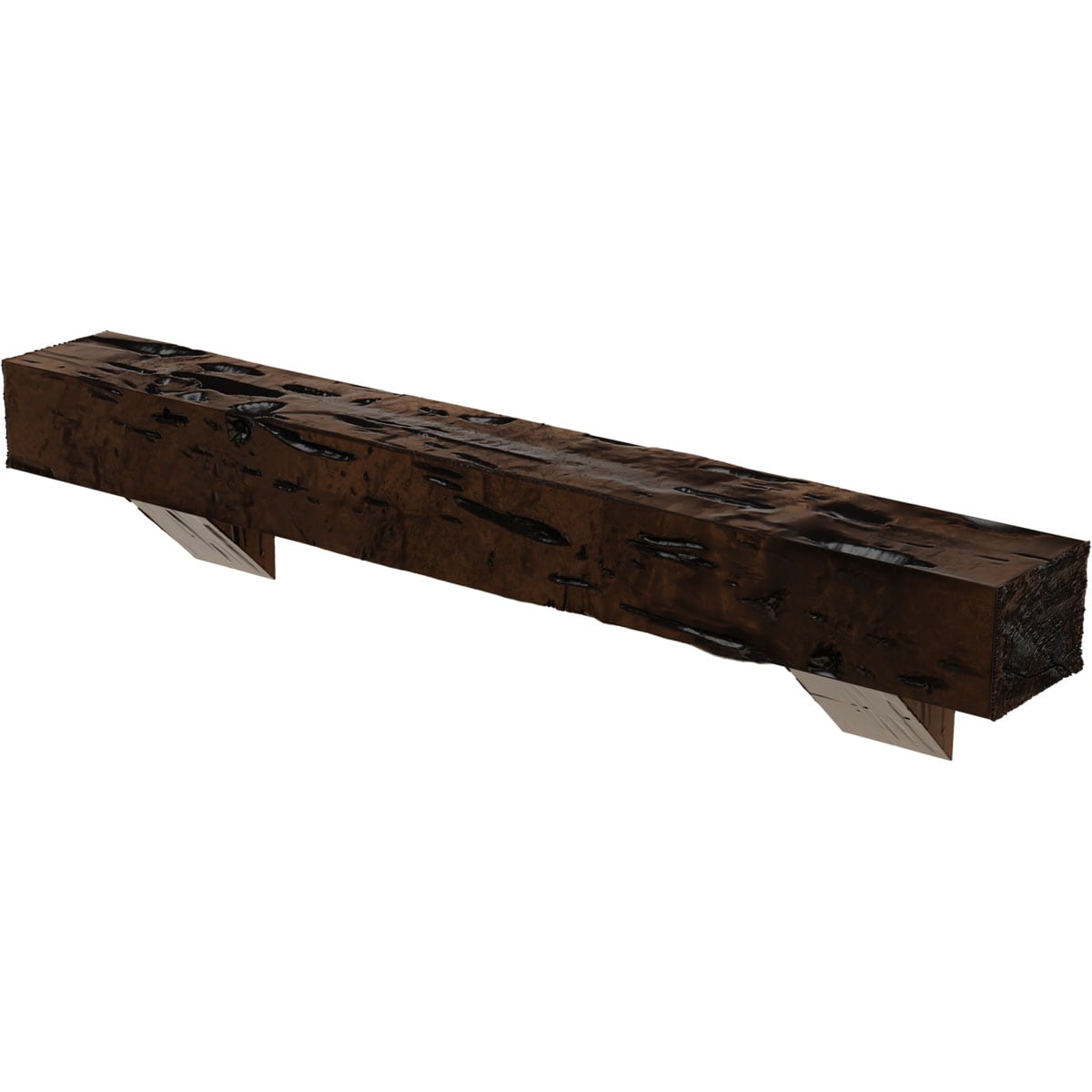 Ekena Millwork MANUPC08X10X48BKZD Mantel-Shelves - View #3