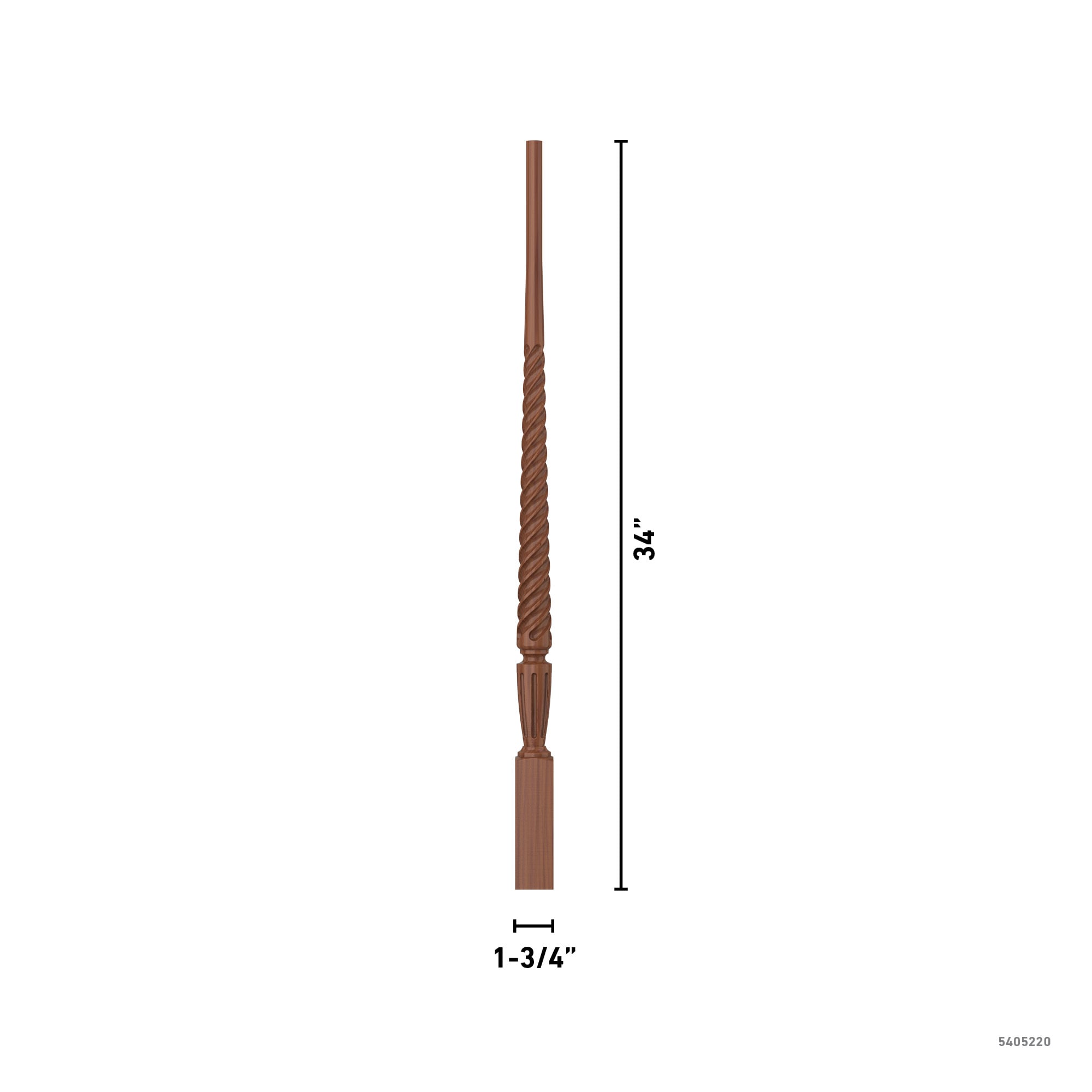 L.J. Smith Stair Systems LJT-2015-C 34 Interior-Stairpart-Balusters - View #4