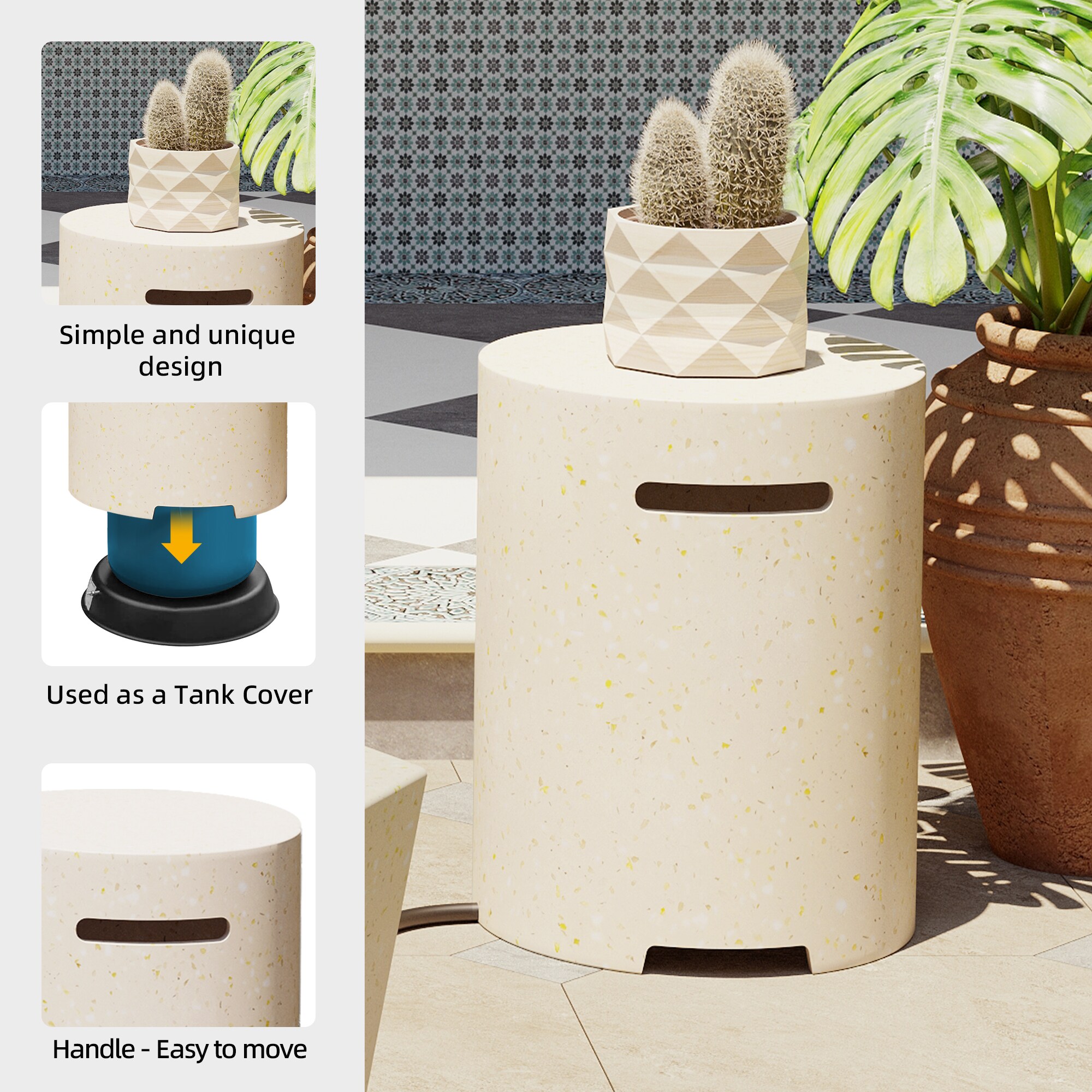 Patio Watcher BT-28H-BY-RGS Outdoor-Gas-Firepits - View #5