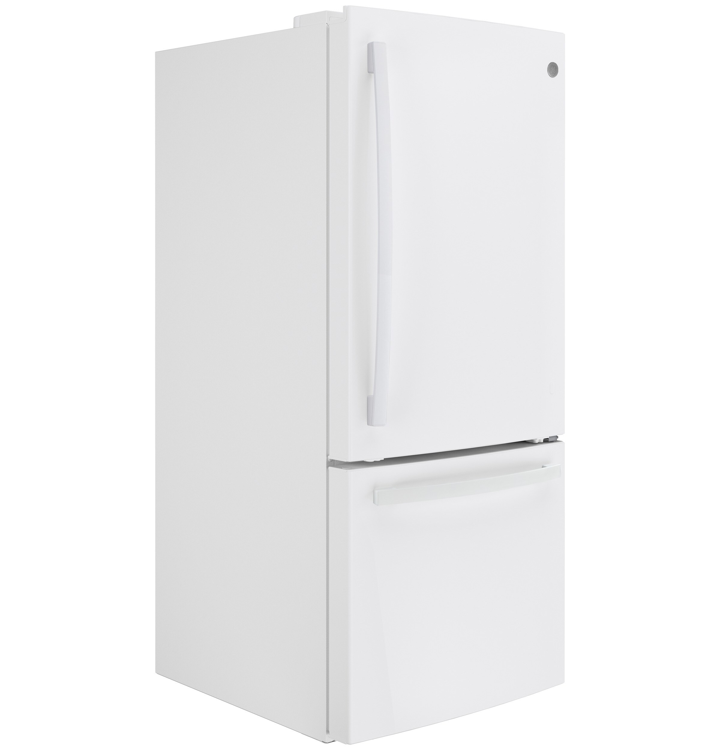 ge 21 cu ft refrigerator bottom freezer