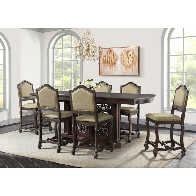 Picket House Furnishings Chloe Walnut, 100 Dining Table Sets For 6
