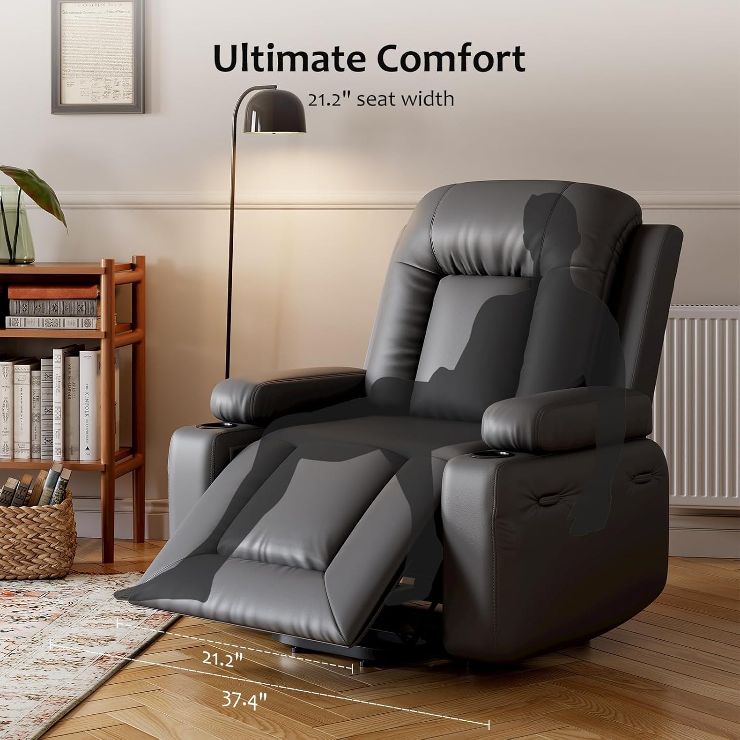 Qeetex LSHQPHO-334CKI1A recliners - View #2