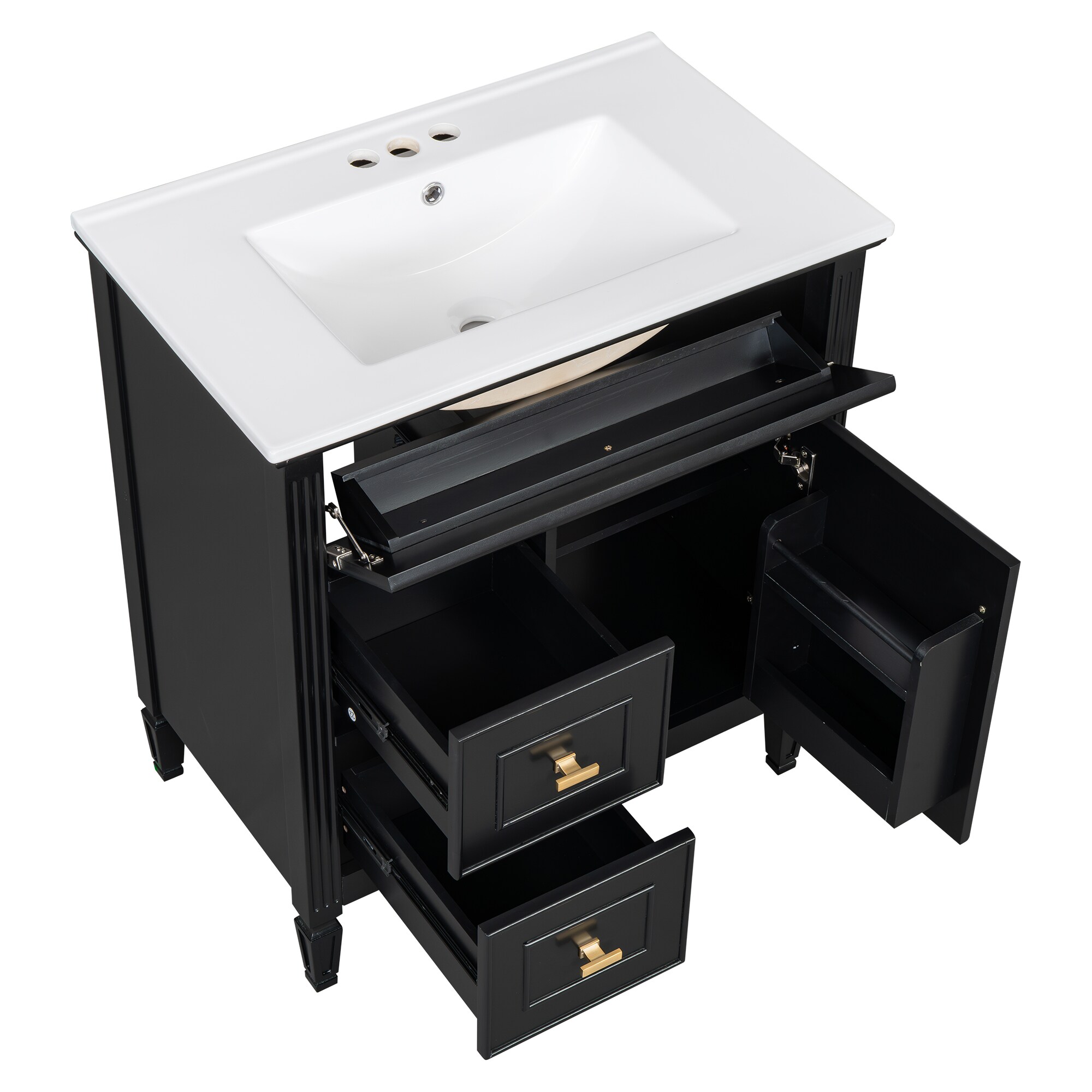 ModernLuxe L3P-N725P269701B Bath-Vanity-Combo - View #11