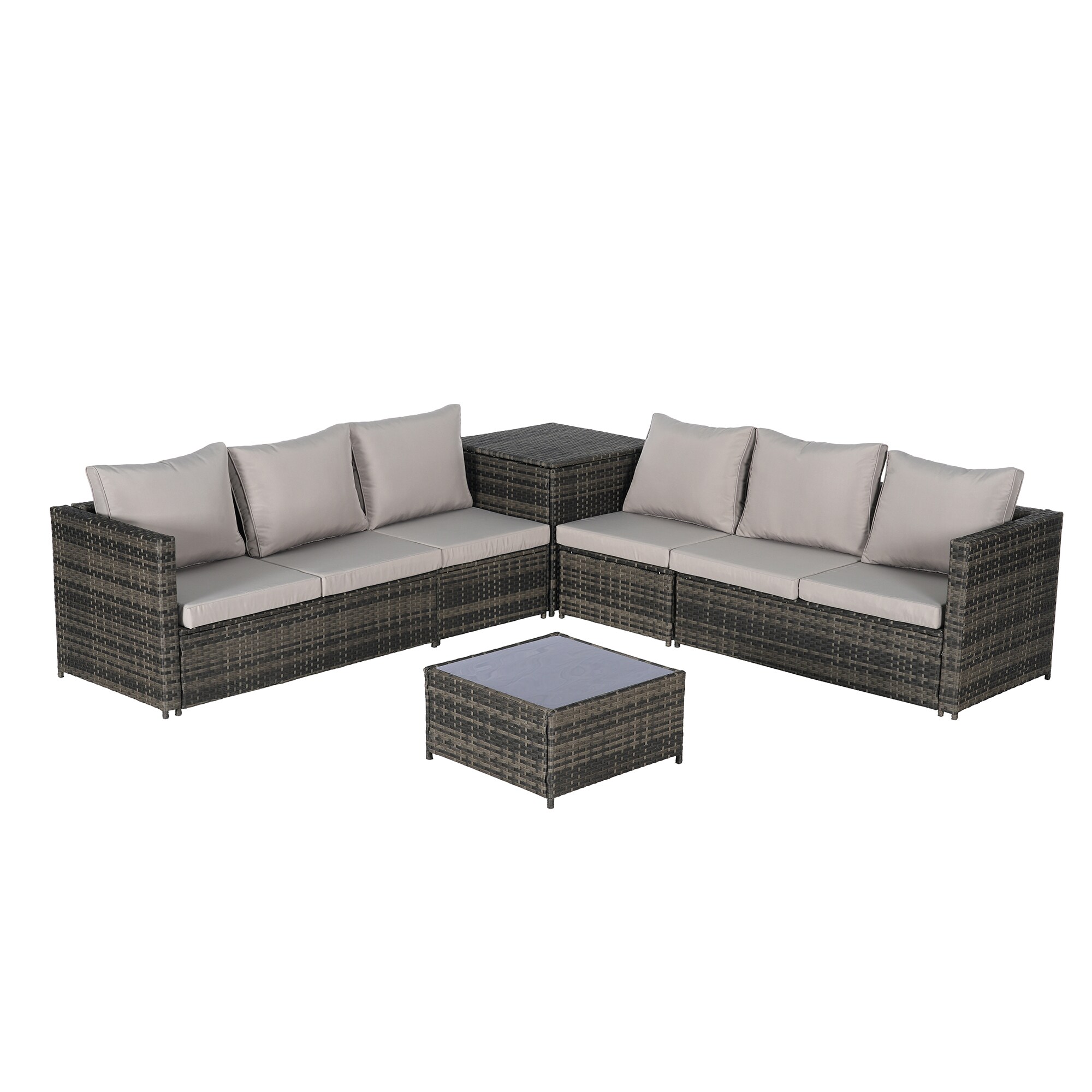 SINOFURN SYB670033BN Patio-Sofas-Daybeds - View #7