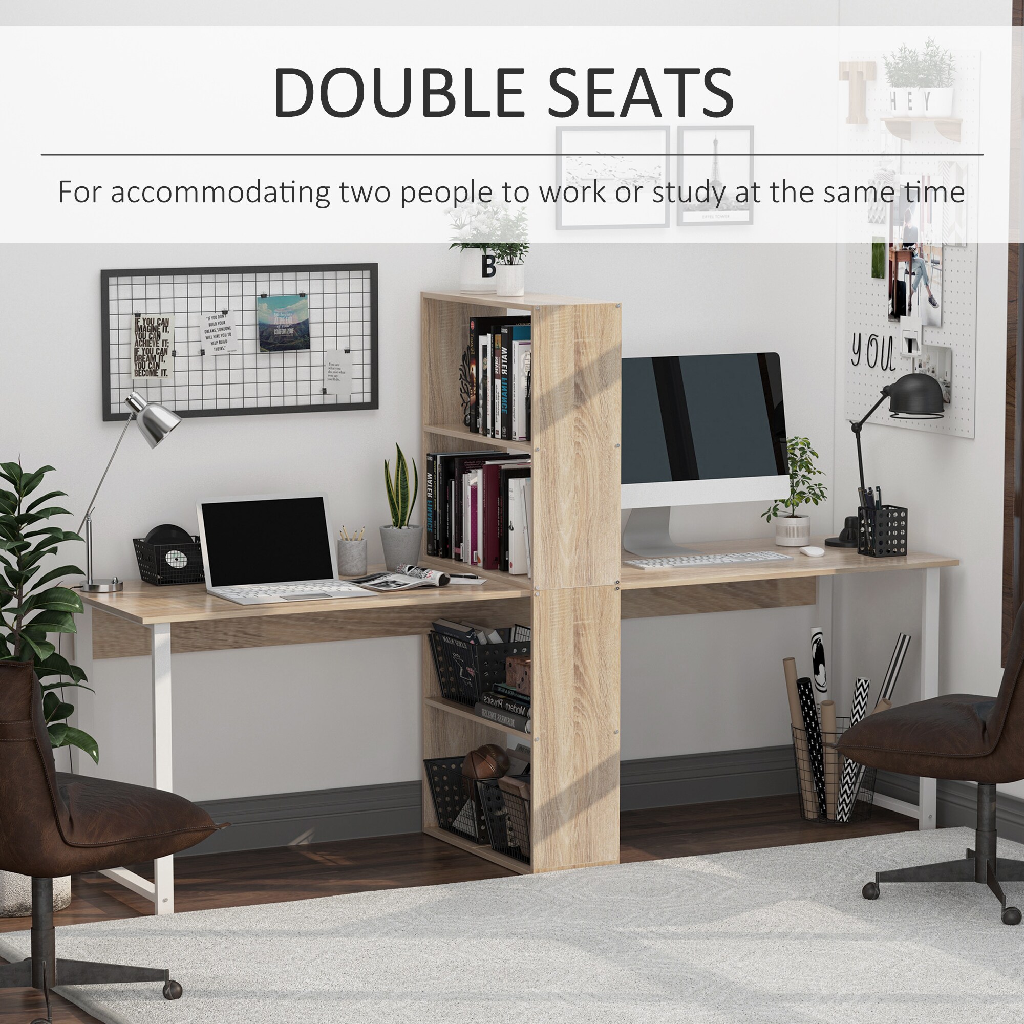HomCom 836-213WT desks - View #6