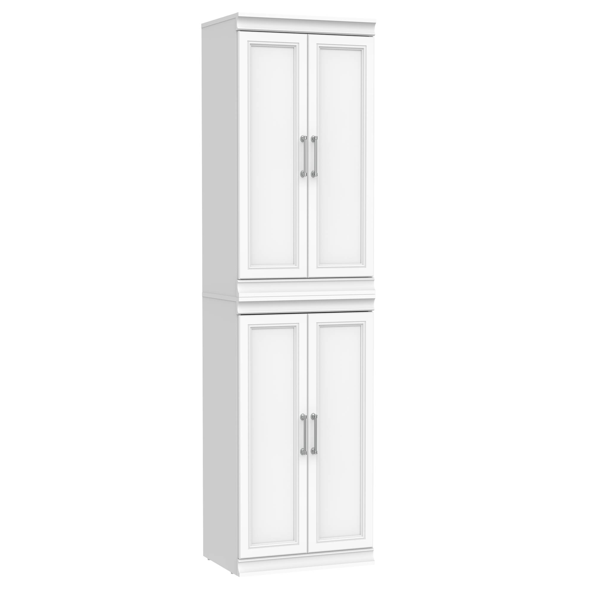 ClosetMaid 10000-04812 Modular Storage 1.78-Feet to 1.78-Feet W x 6.7-Feet H White Solid Shelving Wood Closet System