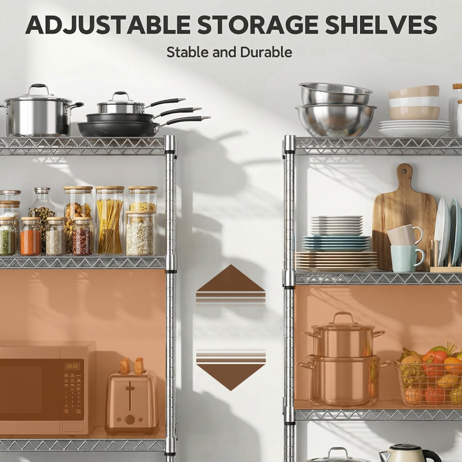 Wooakway FXLS0605-604A54 Free-Standing-Shelving - View #4