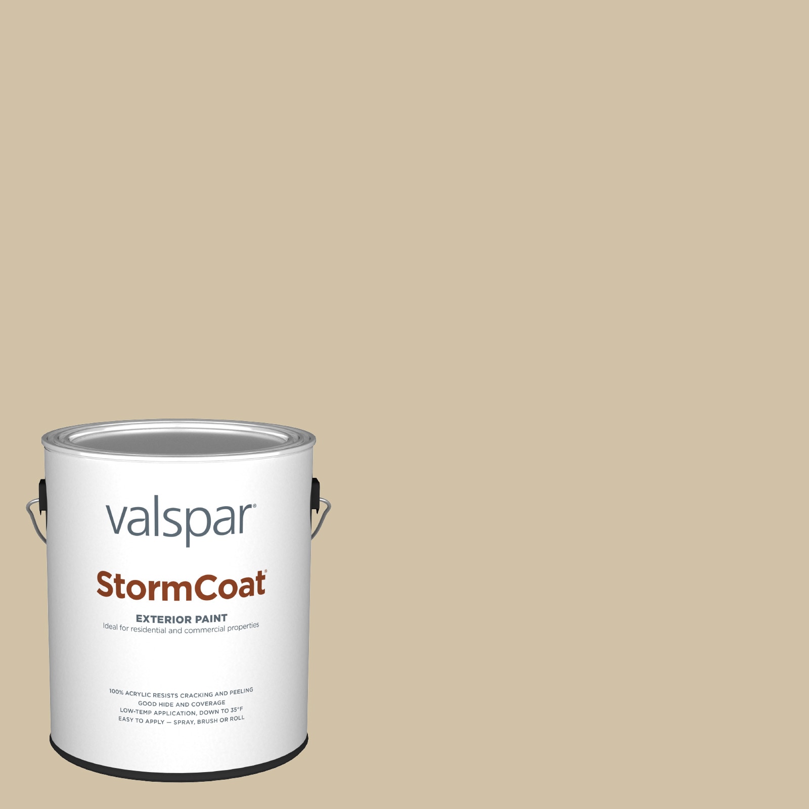 Valspar 3007-10B-146990 Storm Coat Satin Country Charm 3007-10B Latex Exterior ( 1-gallon )