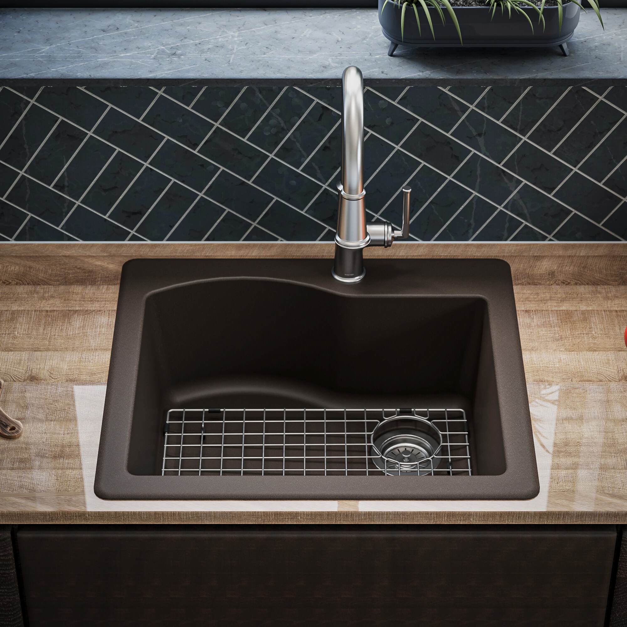 Karran QT-671-BR-PK1 Kitchen-Sinks - View #12