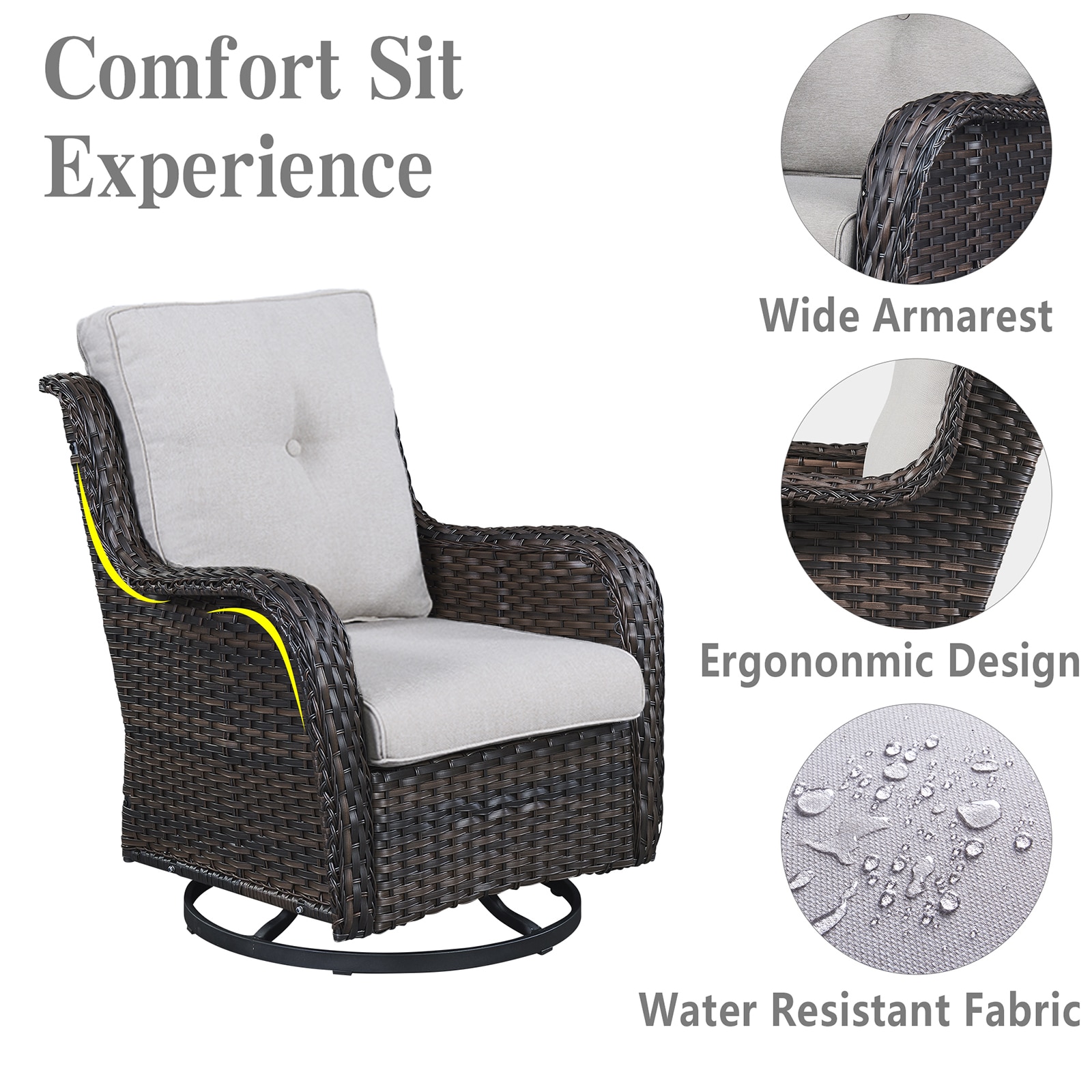 Rilyson FS023-2X2 Patio-Chairs - View #6