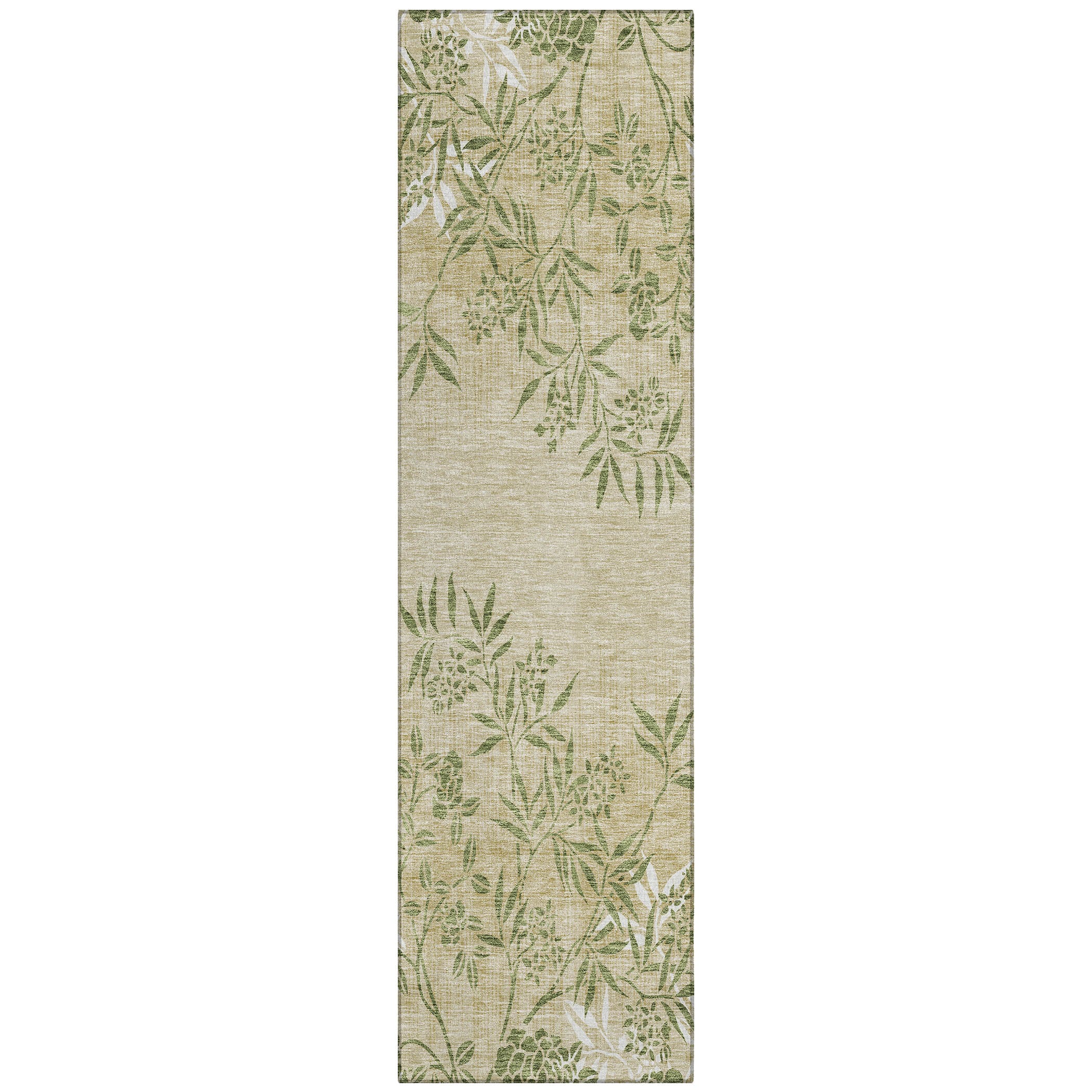 Addison Rugs ACN673KH2X8 Chantille ACN673KH 2 x 7 (ft) Polyester Khaki Rectangular Indoor/Outdoor Geometric Machine washable Runner rug