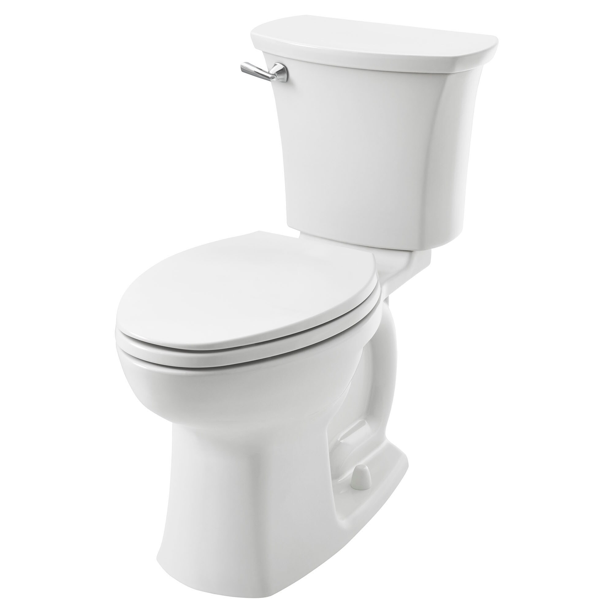 American Standard Edgemere White Elongated Chair Height 2-piece Toilet ...