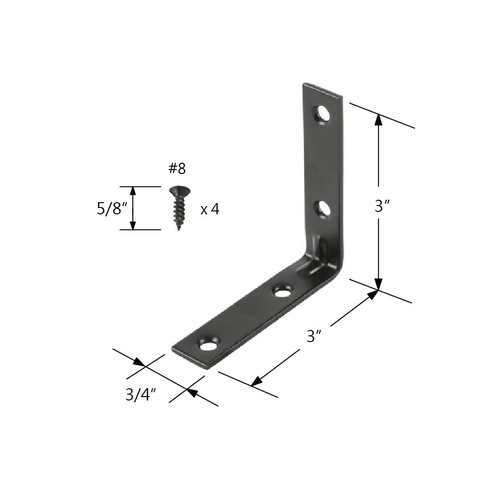 RELIABILT 22504PKBLG Mending-Plates-Brackets-Braces - View #3