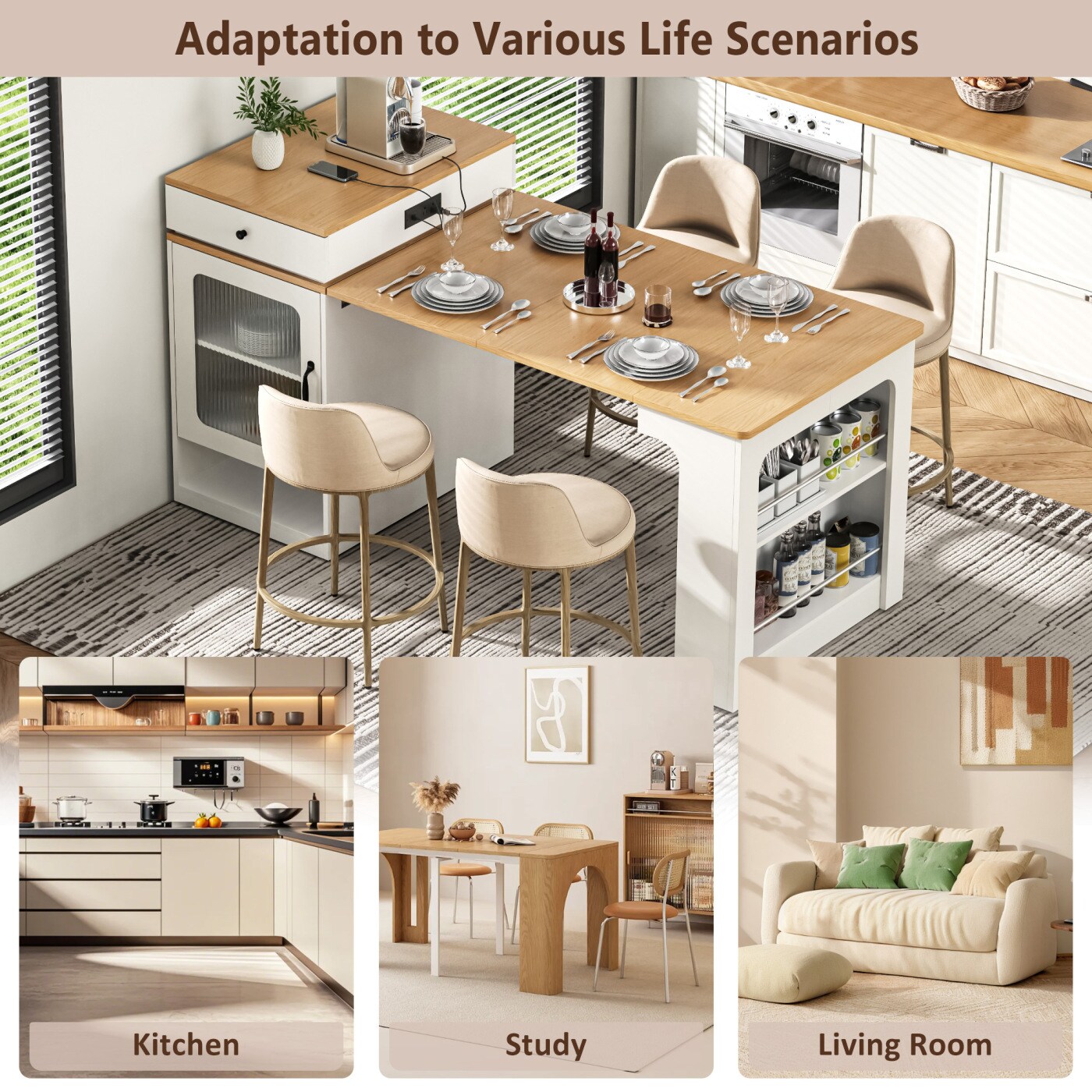 Streamdale Furniture N707S000017W Kitchen-Furniture - View #9