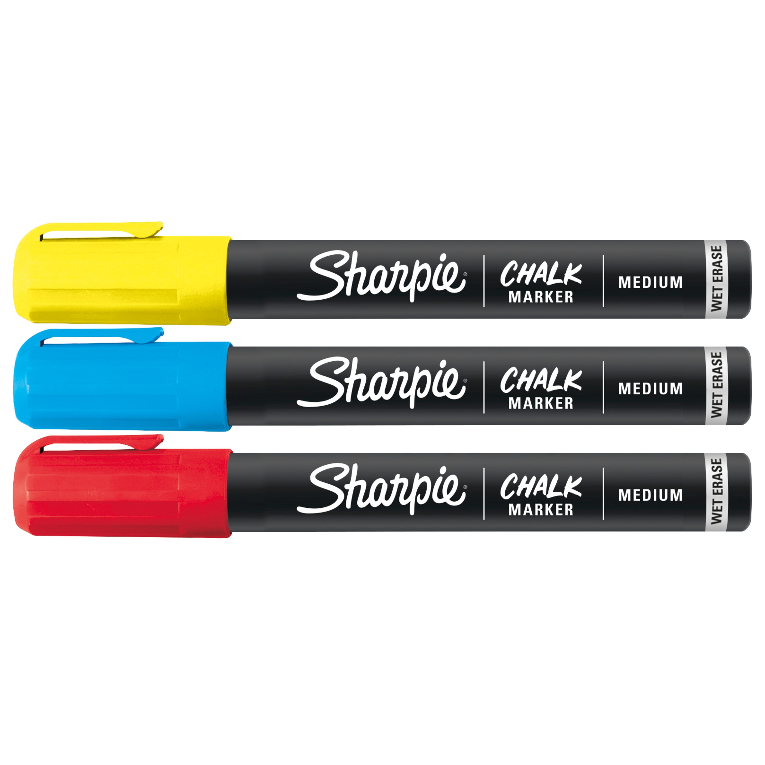 Sharpie Chalk Markers – White Color Blister of 2 Pcs 2157734