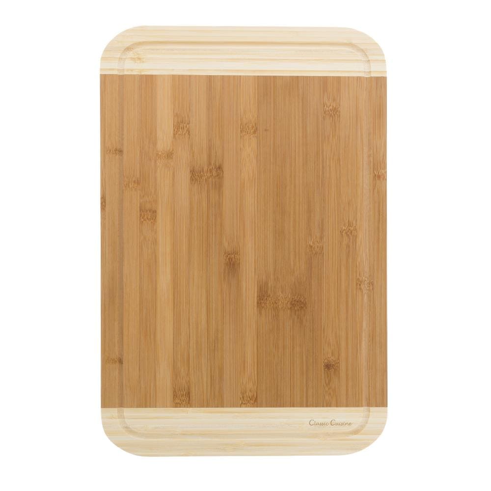 Hastings Home Cutting Boards 12-in L x 7.5-in W Wood Cutting Board