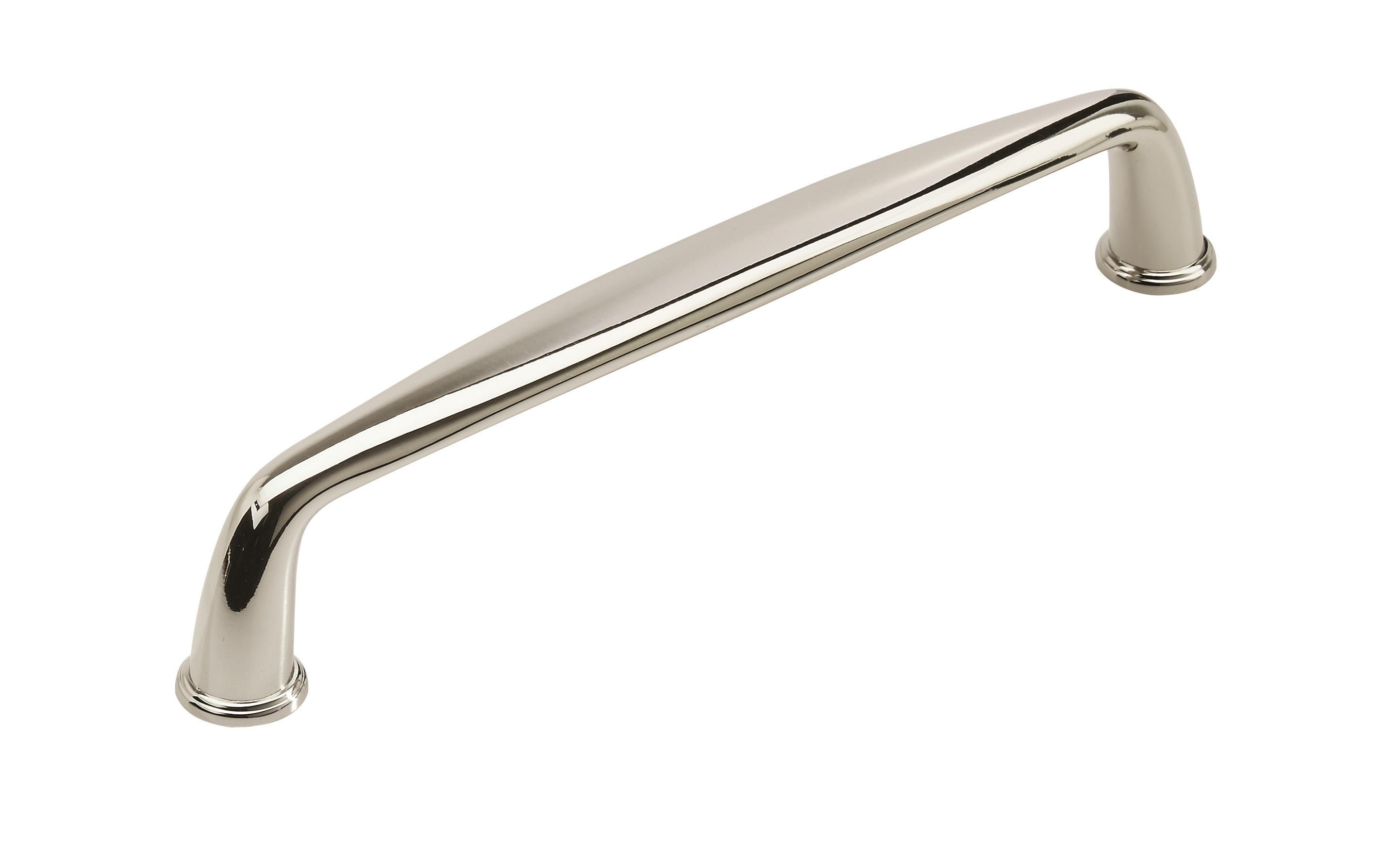Amerock BP53804PN Kane 8-in , 203mm Center to Center Polished Nickel Arch Handle For Use on Appliances Drawer Pulls
