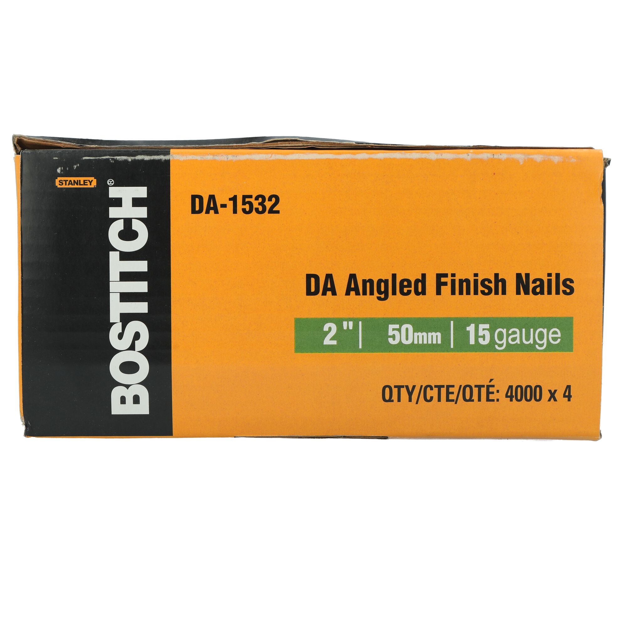 Bostitch 2 In 15 Gauge Angled Coated Collated Finish Nails In The Brads