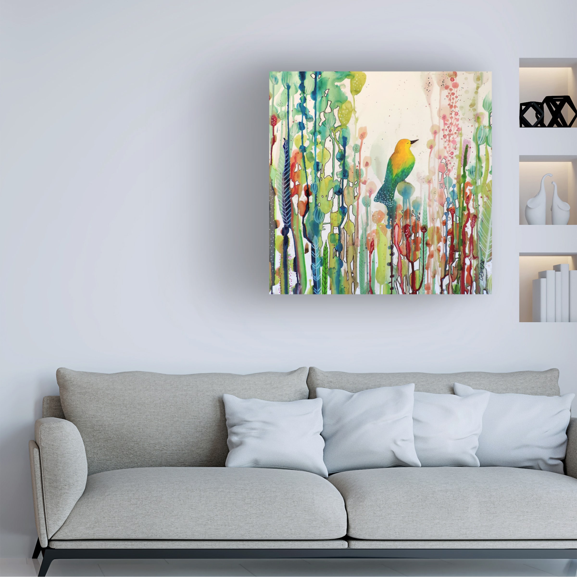Trademark Fine Art ALI62596-C3535GG Wall-Art - View #2