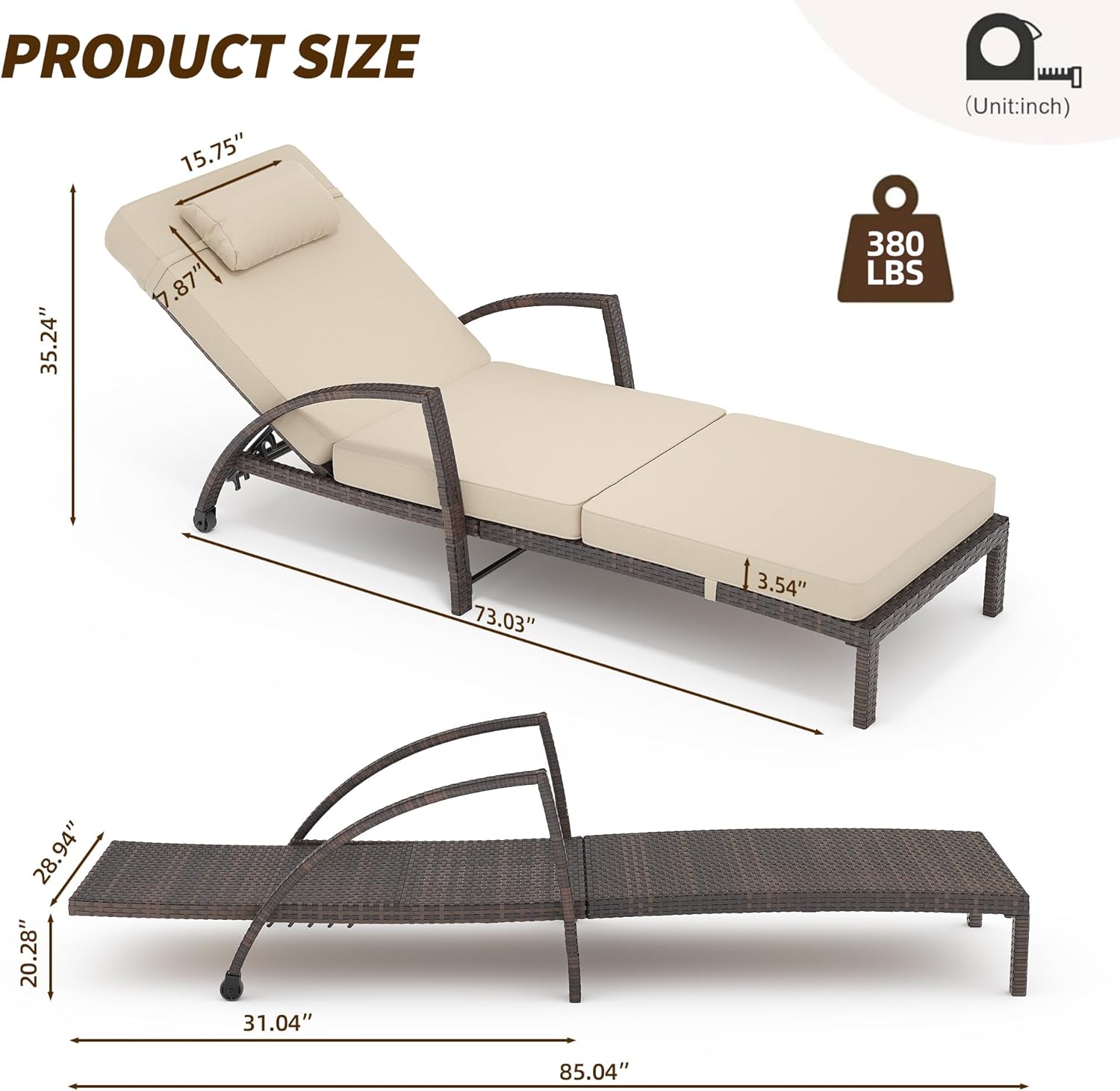 Garvee LHF-DYQ-PPG-339DU4PM Patio-Dining-Sets - View #2
