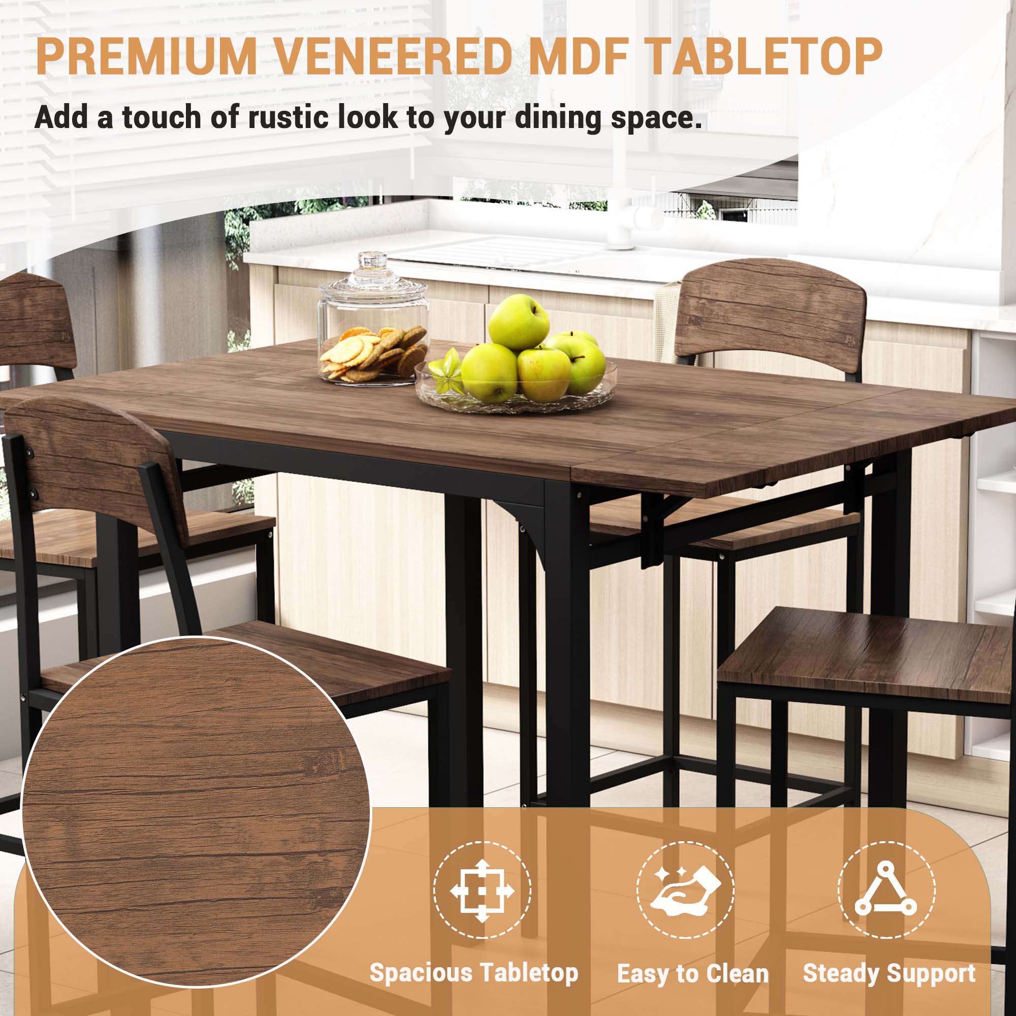 Fun Orange FUN25DS12 Dining-Sets - View #3