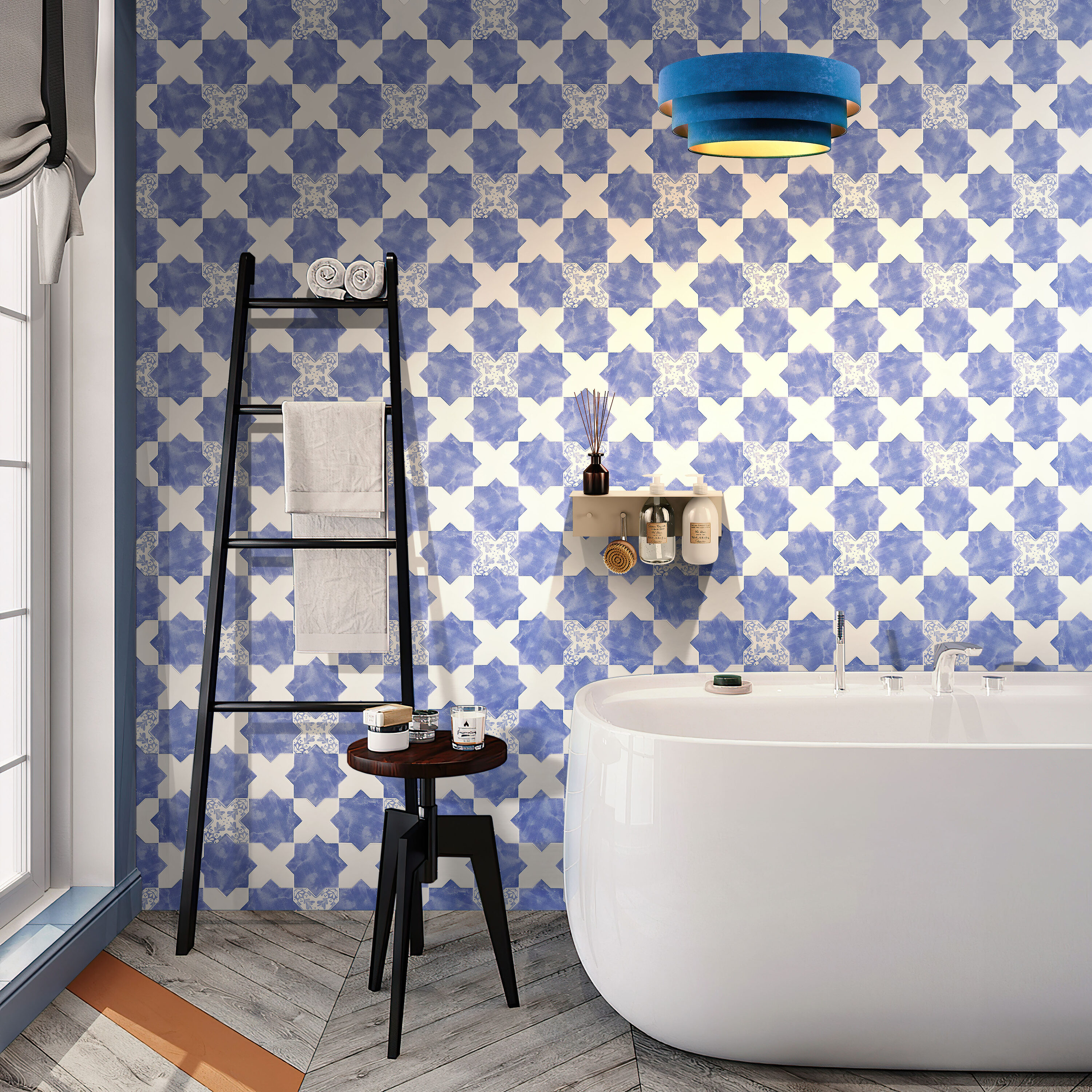 Apollo Tile MOR88BLUSTRA Ceramic-Tile - View #4