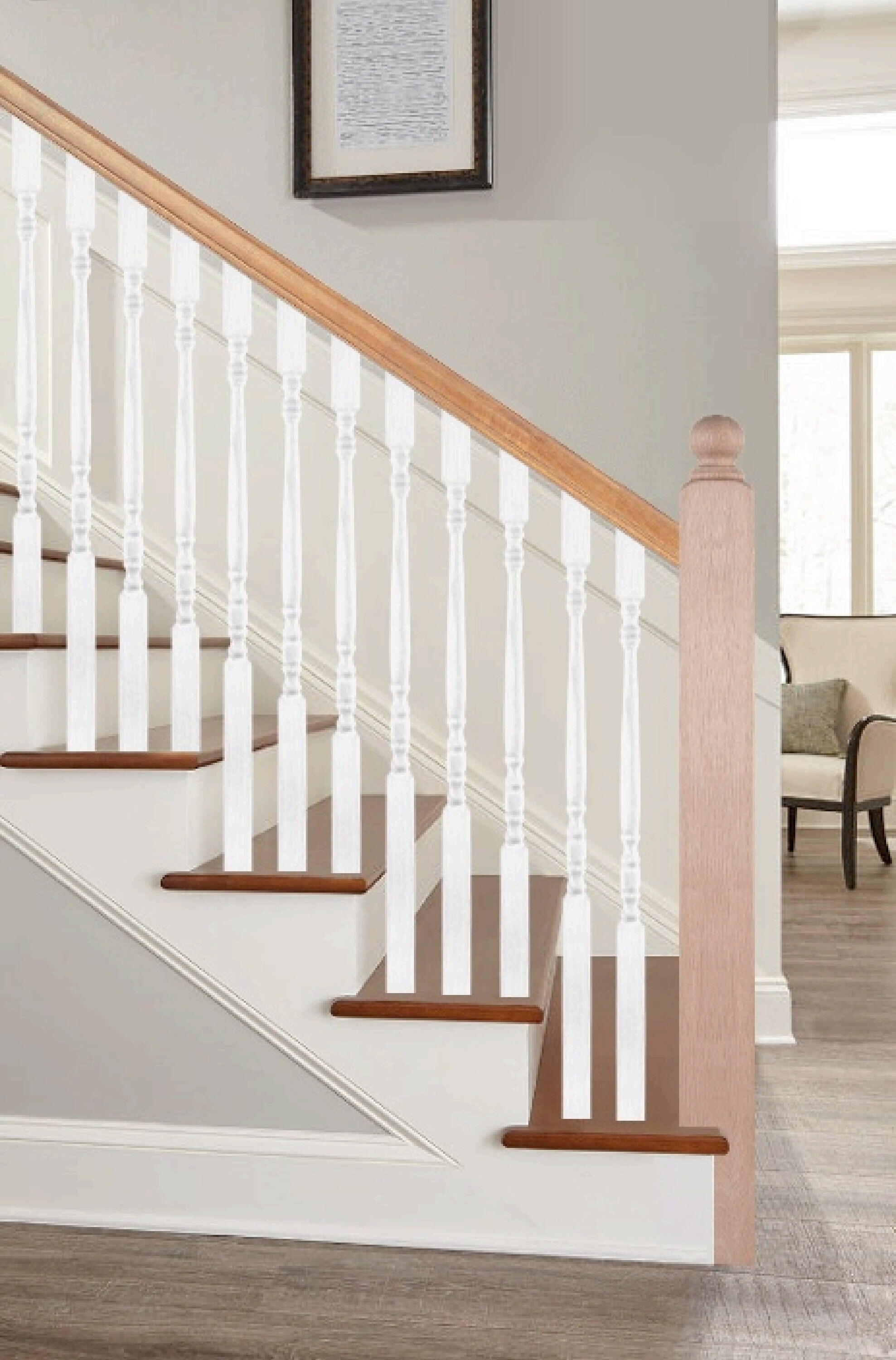 Crown Heritage 4444004B Interior-Stairpart-Newel-Posts - View #2