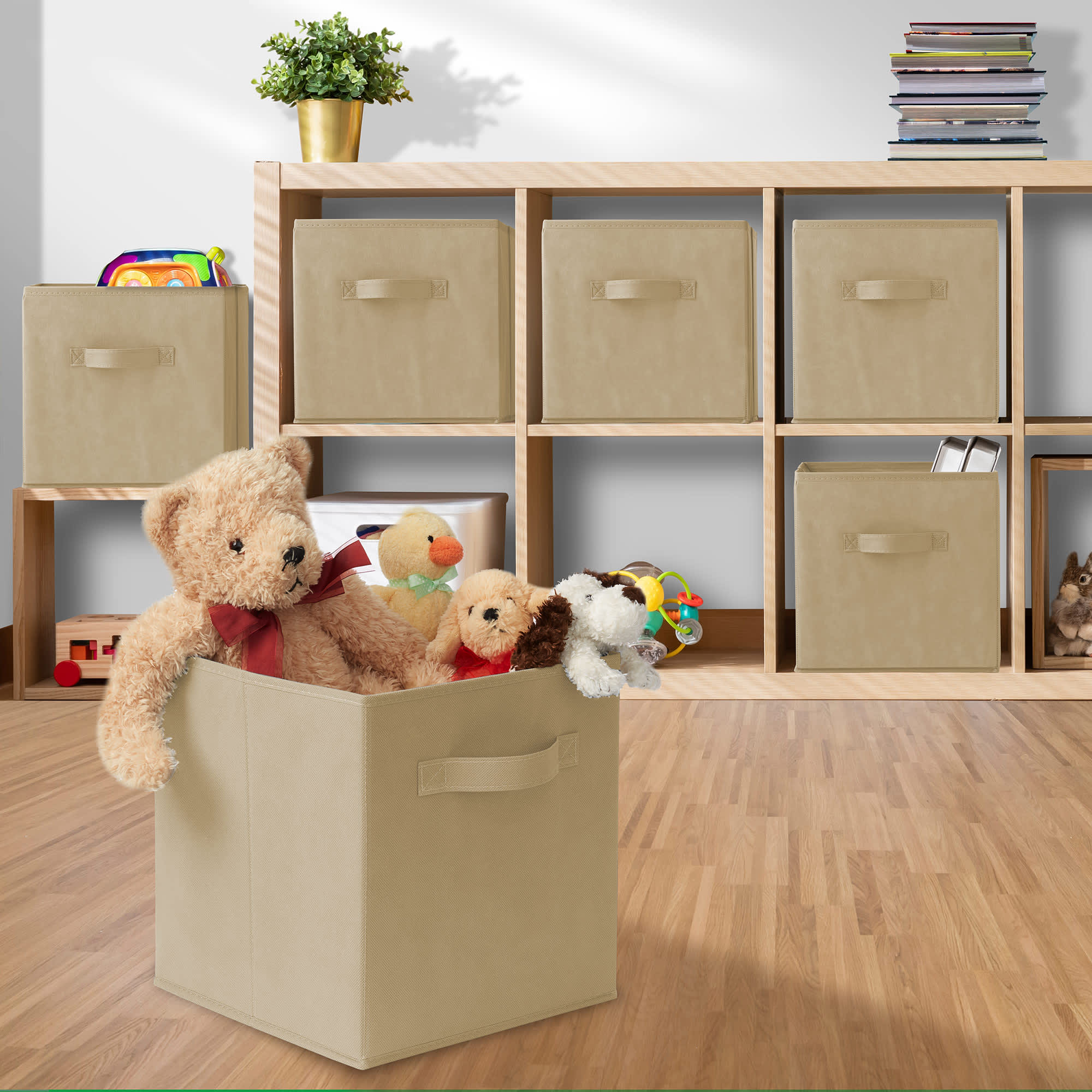 Casafield 6CC-BEIGE-2. Laminate-Storage-Cubes - View #5