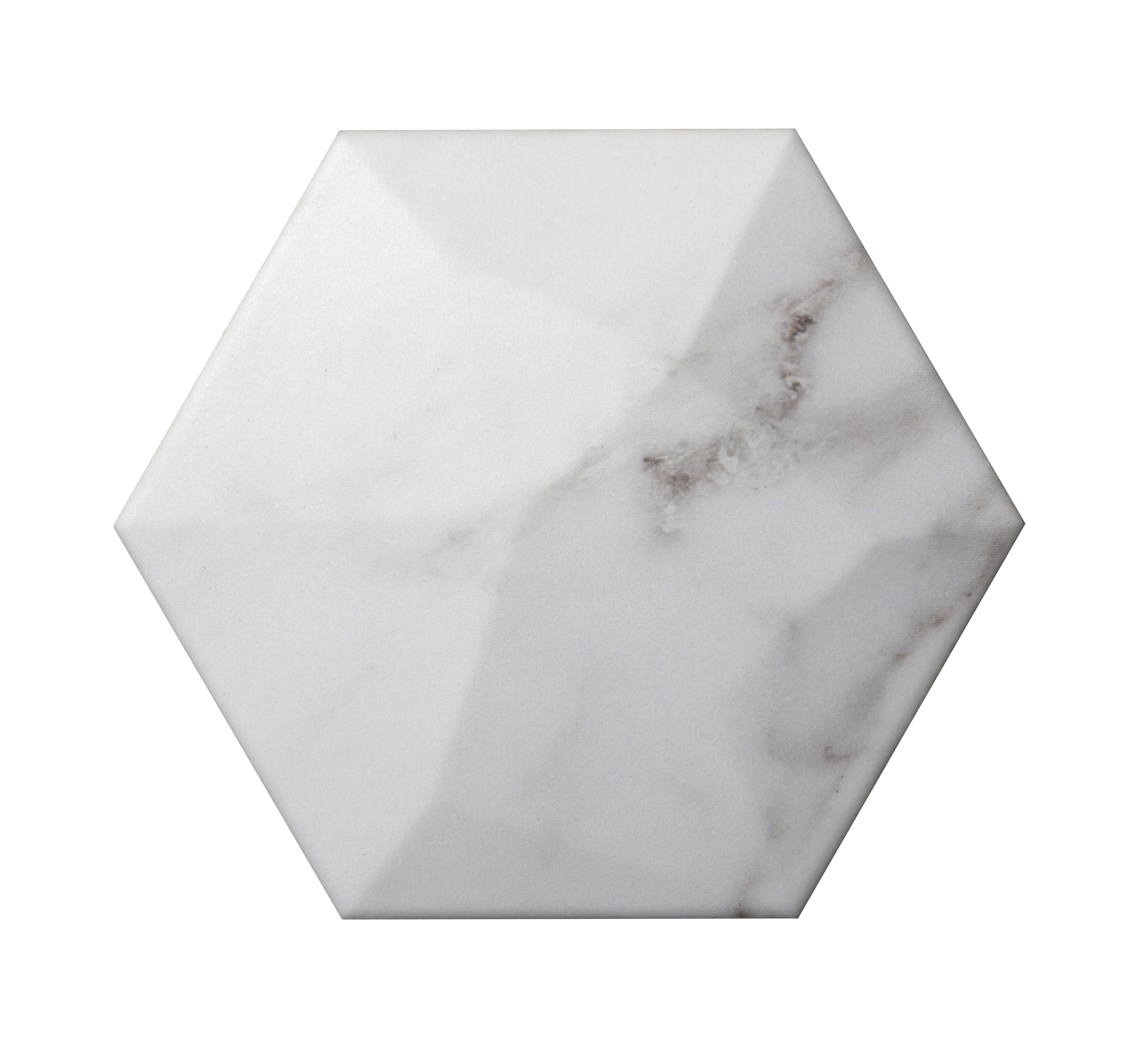Emser Code 20-Pack Calacata 6-in x 6-in Glazed Ceramic Subway Wall Tile