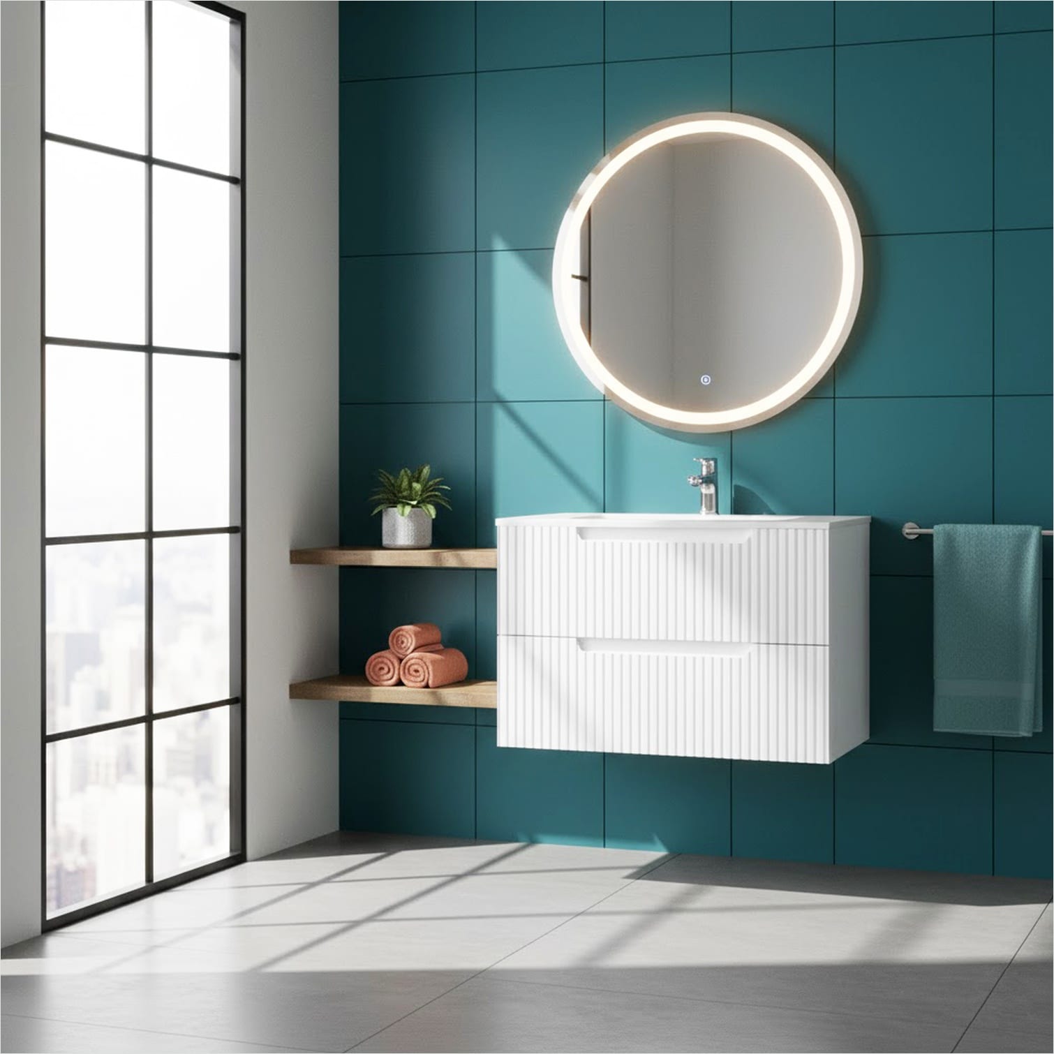 Naturefalls BKAFHVO9I3QD Bath-Vanity-Combo - View #4
