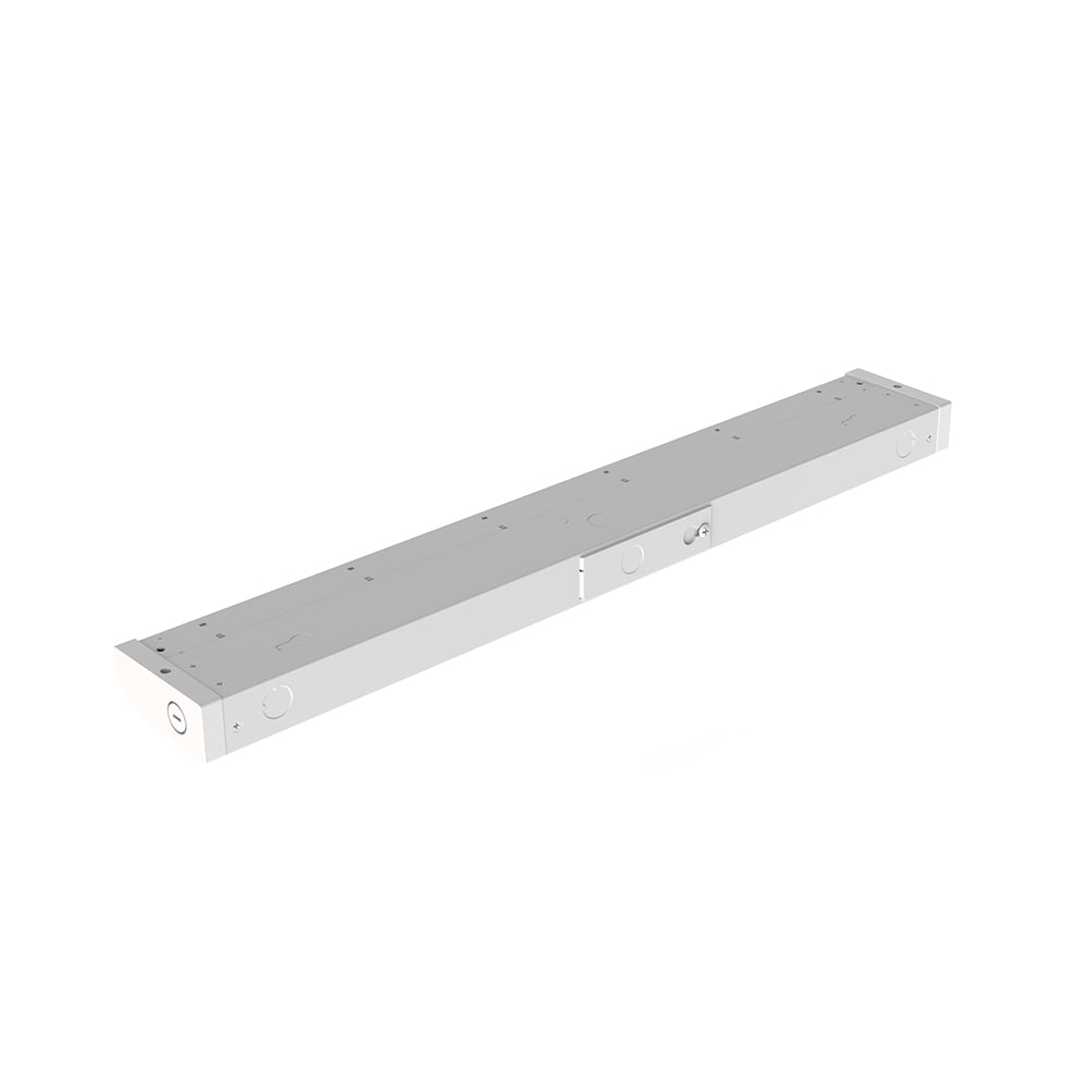 18-inch Gloss White Metal LED Under Cabinet Light Bar