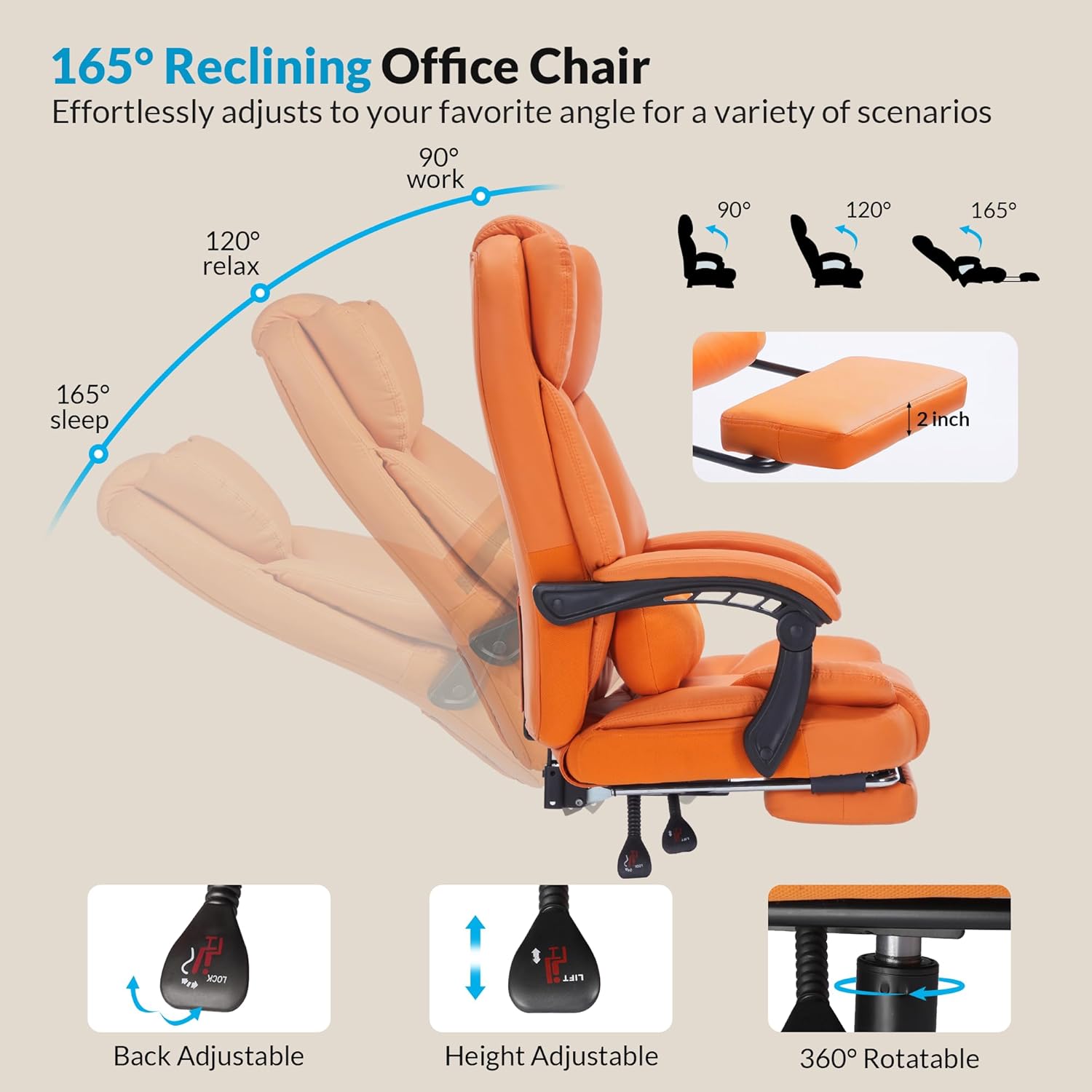 LOVMOR SF-X-T3697P363516 Office-Chairs - View #5
