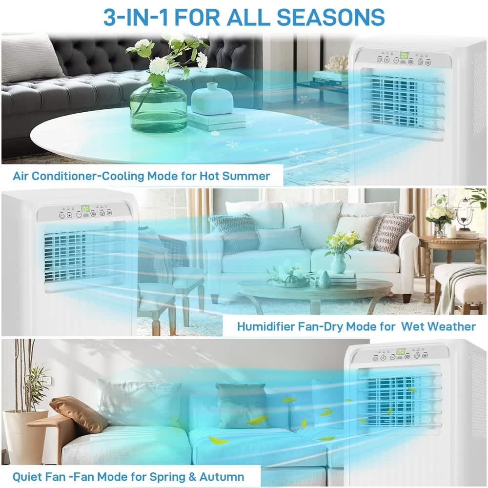 Qeetex LSHQQPHO-10GRDO58 Portable-Air-Conditioners - View #2