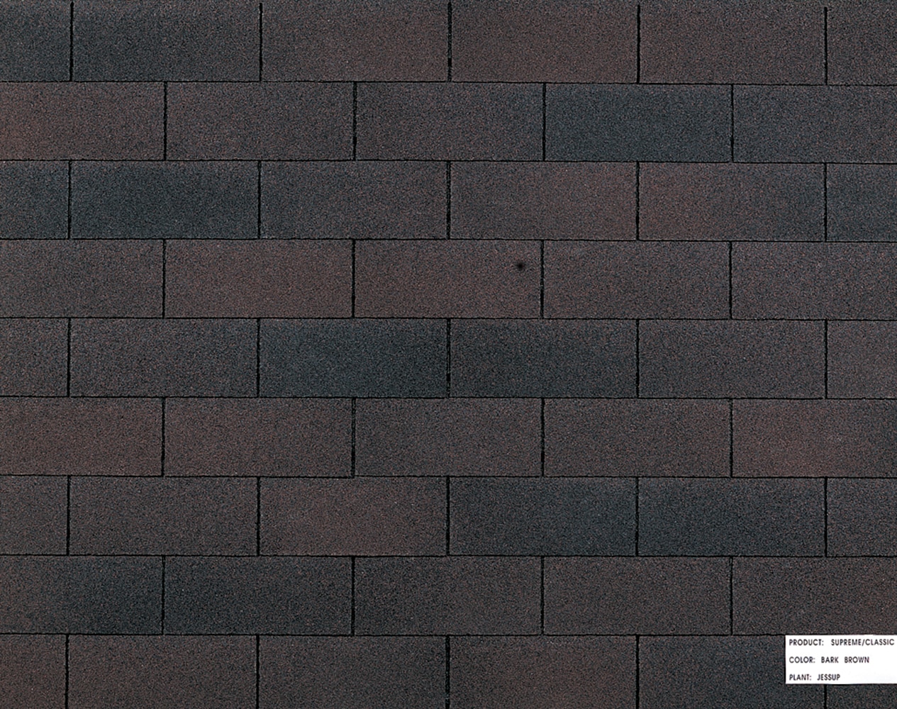 dark brown roof shingles